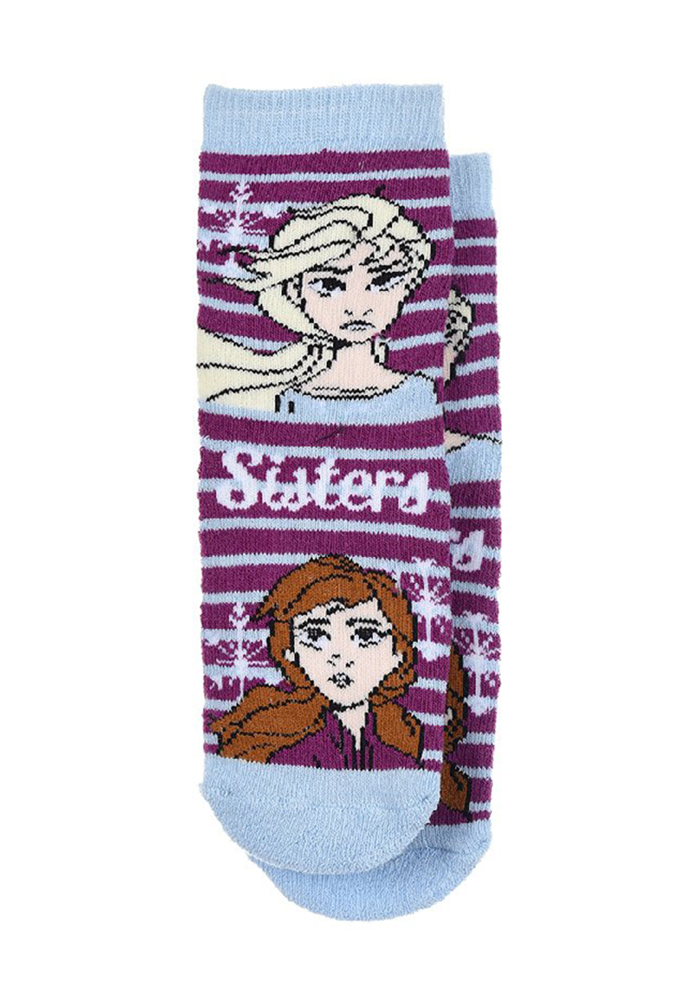 Frozen - Die Eiskönigin Kinder Mädchen Socken 2 Paar Gumminoppen Stopper-Socken Strümpfe Paket Set
