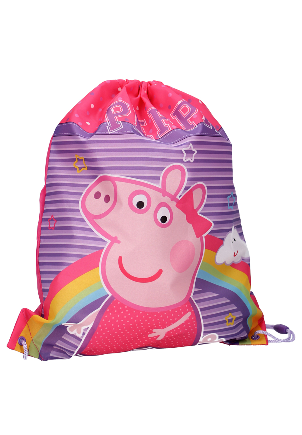 Peppa Wutz Pig - Peppa Make Believe Sportbeutel Sporttasche Turnbeutel Schuhbeutel