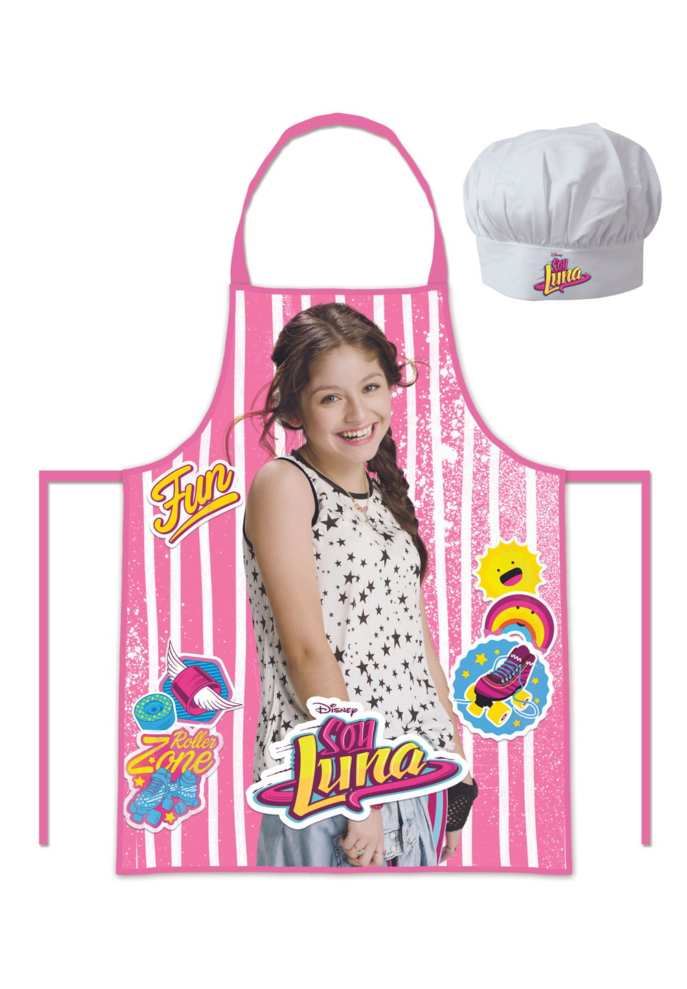 Disney Soy Luna Chefkoch Koch Set 2 tlg. Kochmütze & Kochschürze