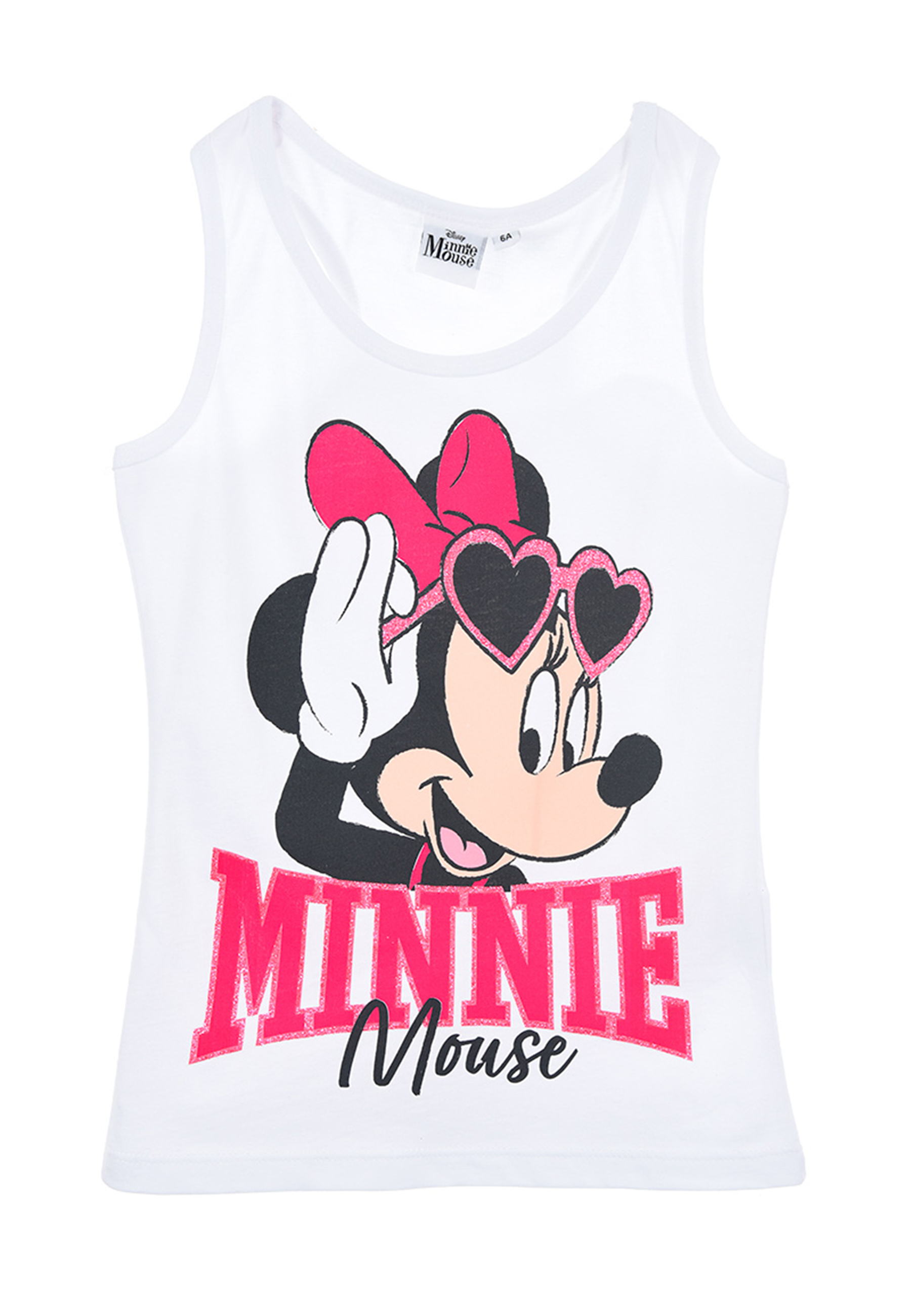 Minnie Mouse Mädchen Shirt Sommer Top Kinder Träger-Shirt