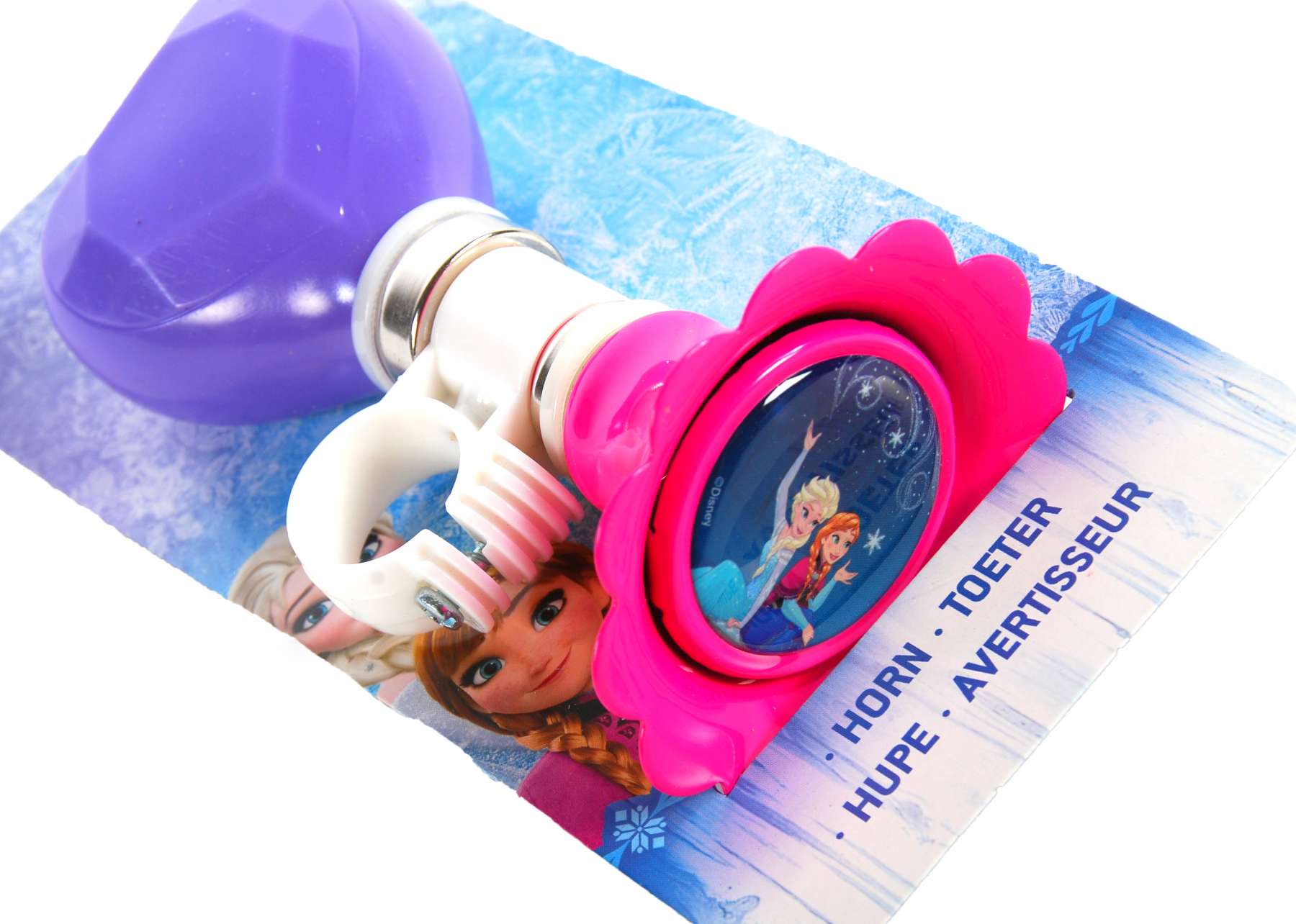 Kinder Fahrrad-Hupe Fahrrad-Horn Batman Disney Cars Paw Patrol Spider-Man Frozen