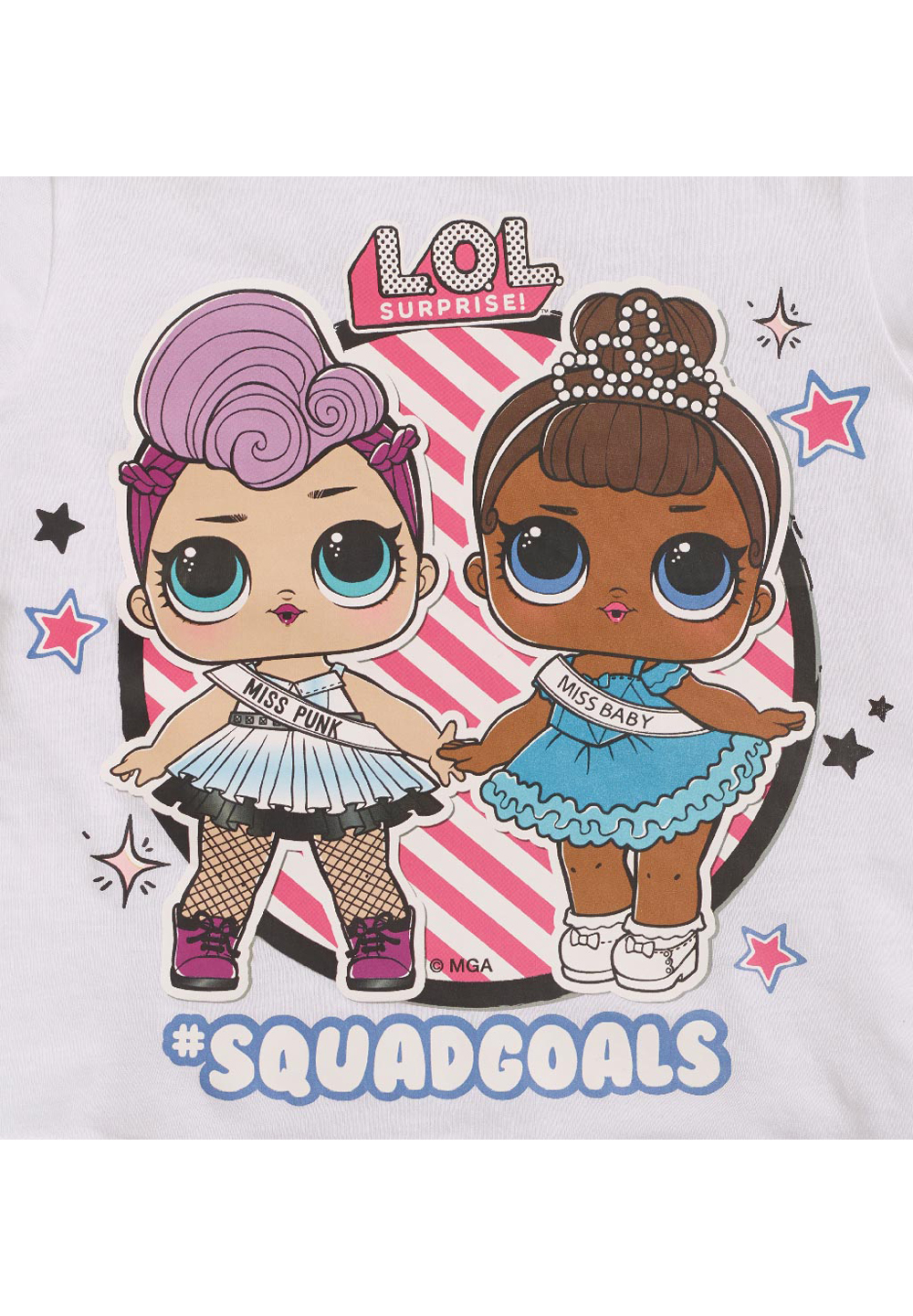 L.O.L. Surprise! T-Shirt Kurzarm Oberteil Shirt für Mädchen 