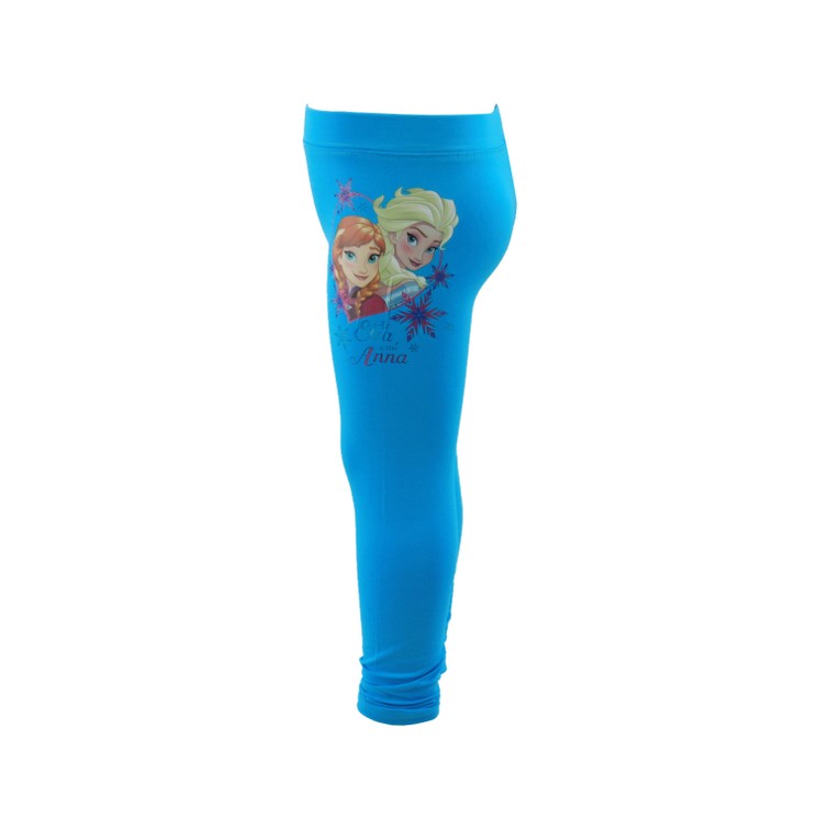 Disney Frozen Eiskönigin Anna & Elsa Leggings Baumwolle Türkis