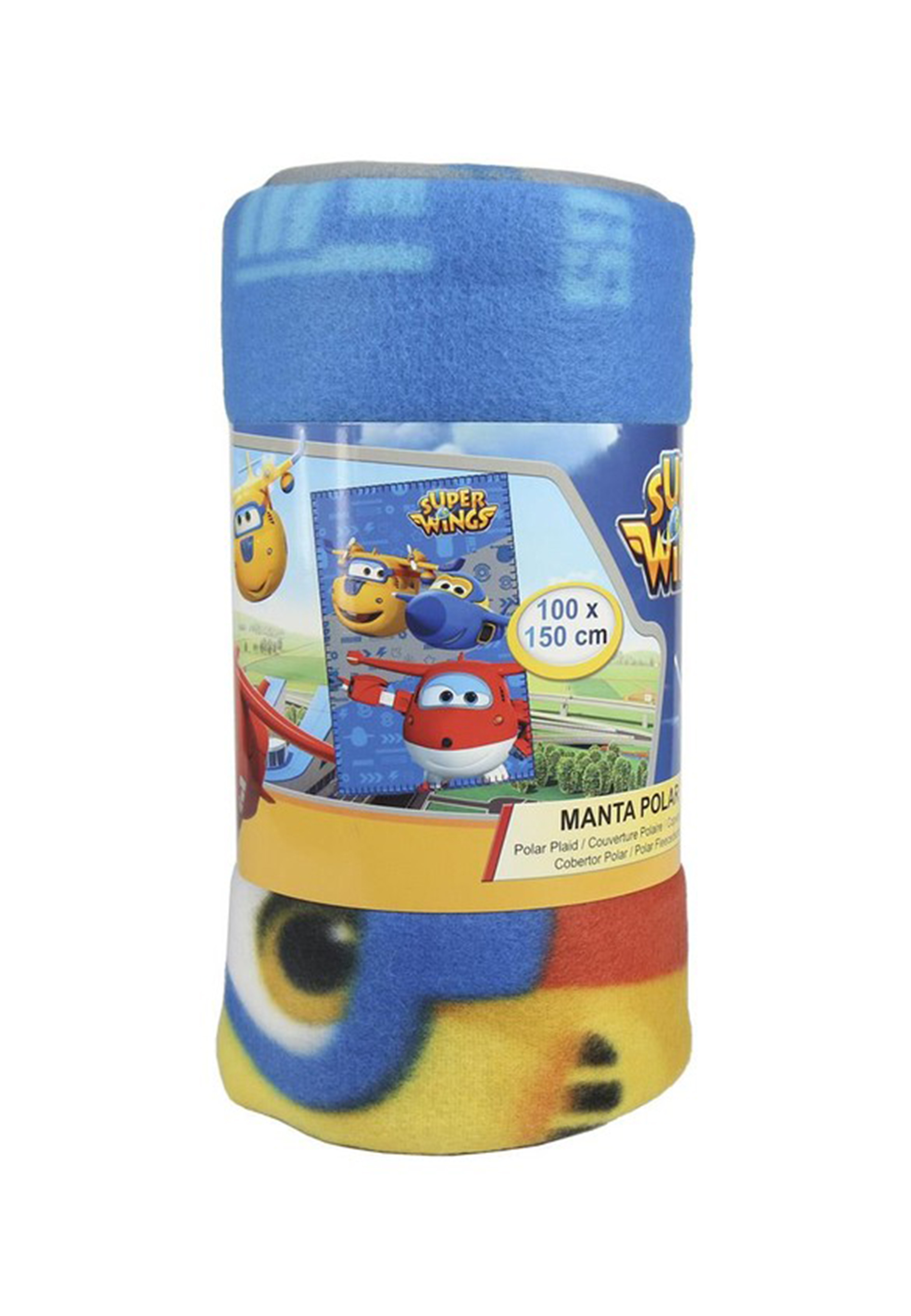 Super Wings Fleece-Decke 150 x 100 cm