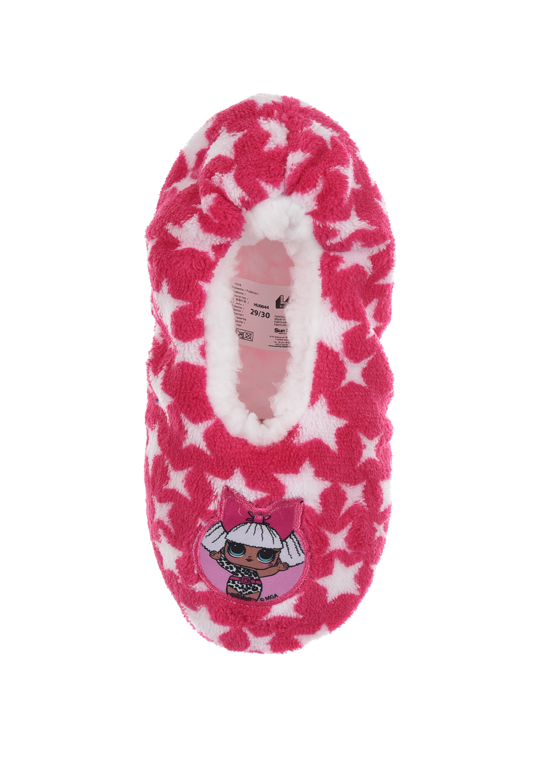 L.O.L. Surprise! Winter Hausschuhe Pantoffeln Fleece gefüttert Pink