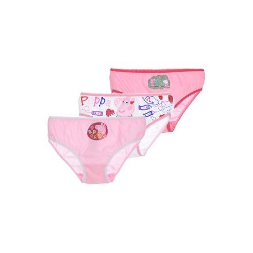 Peppa Wutz Pig Mädchen Unterhosen Slips 3er Pack