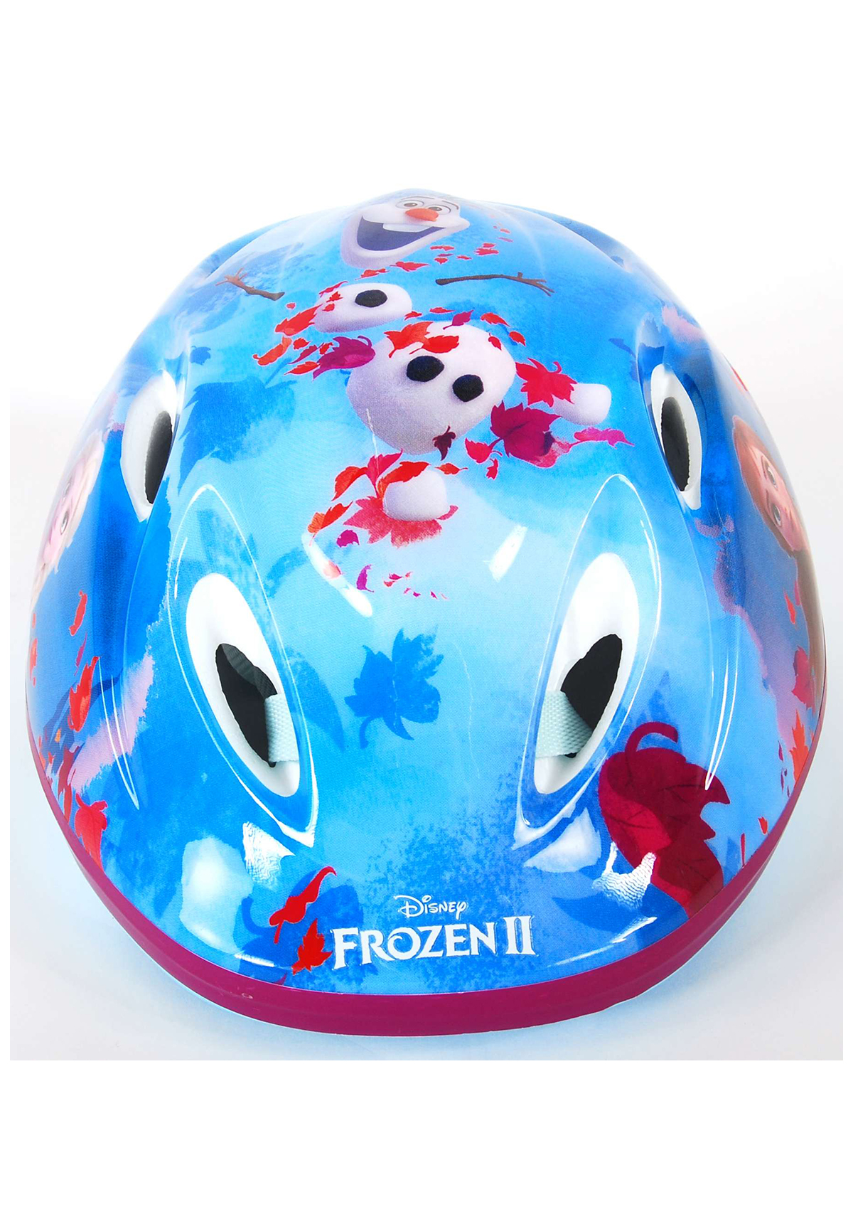 Frozen 2 Die Eiskönigin Anna & Elsa Kinder Fahrrad-Helm Deluxe Gr. 51-55 cm