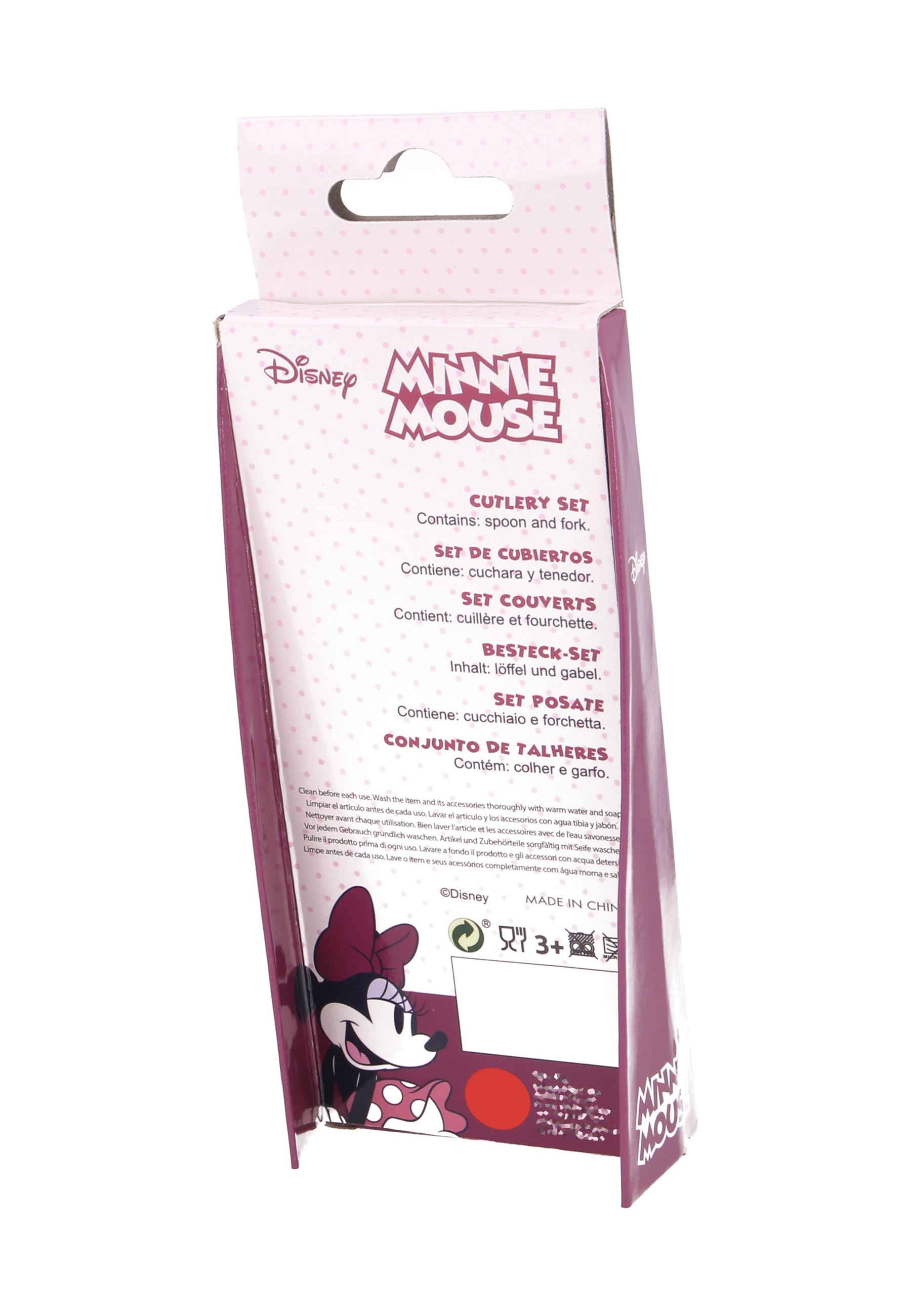 Minnie Mouse Besteck Set Gabel und Löffel