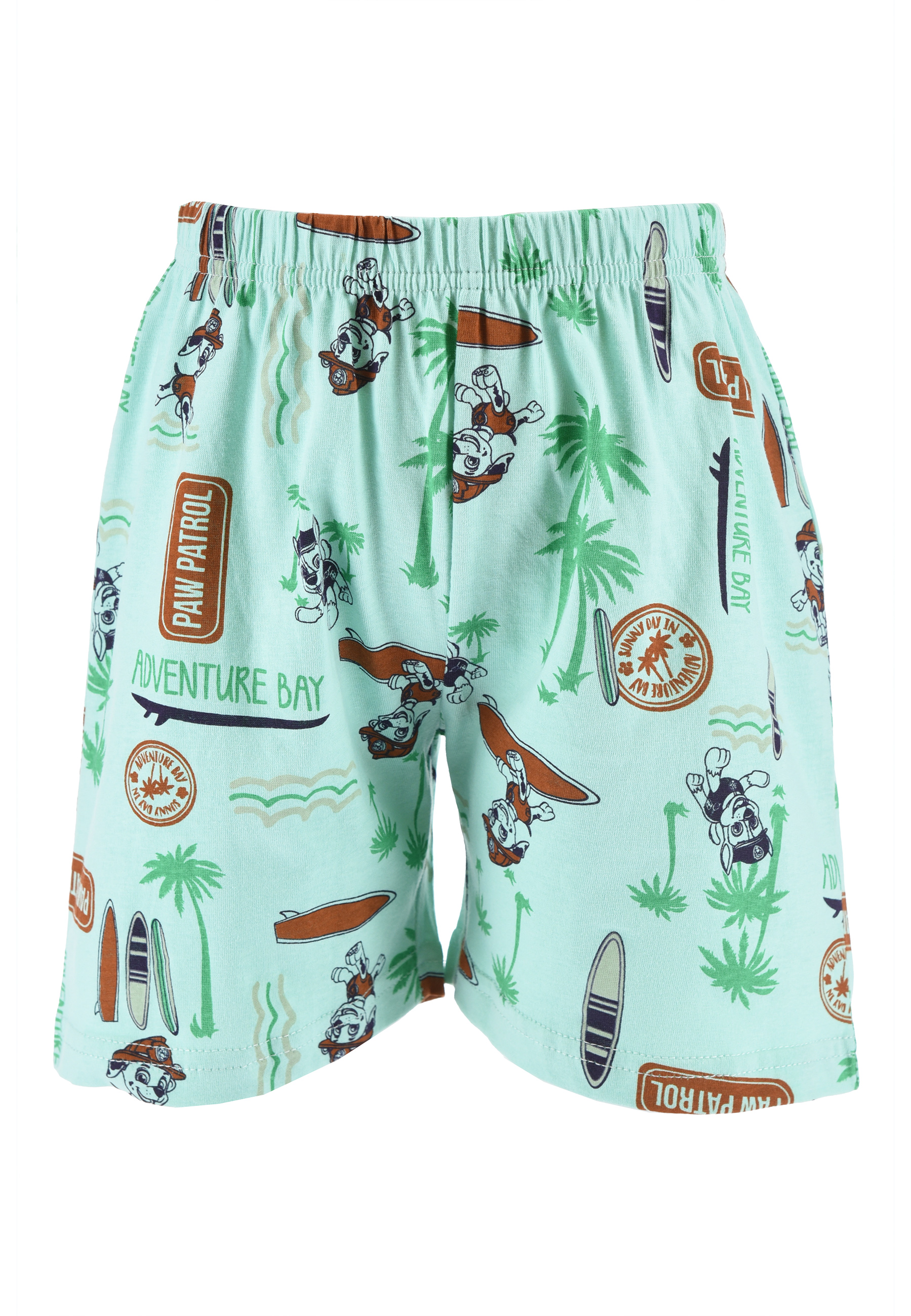 Paw Patrol Adventure Bay Chase Marshall Pyjama Schlafanzug Set Kurzarm