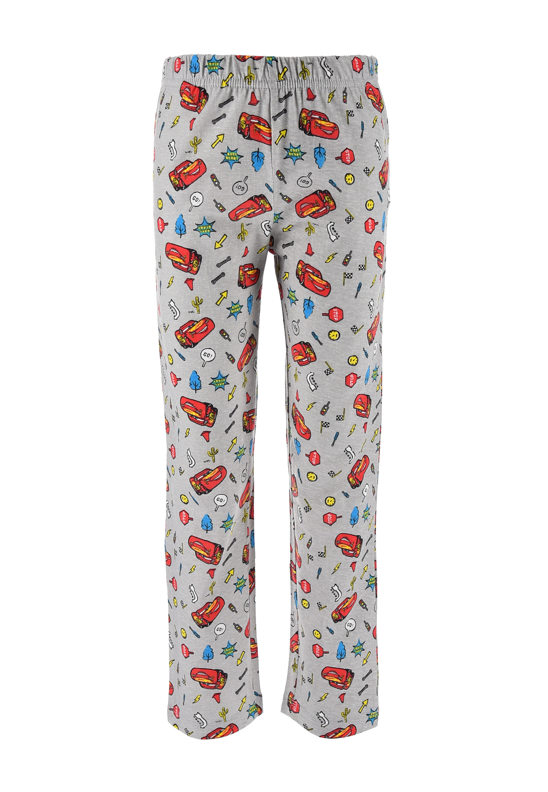 Cars Lightning McQueen Jungen Pyjama Kinder Schlafanzug Langarm-Shirt + Schlaf-Hose