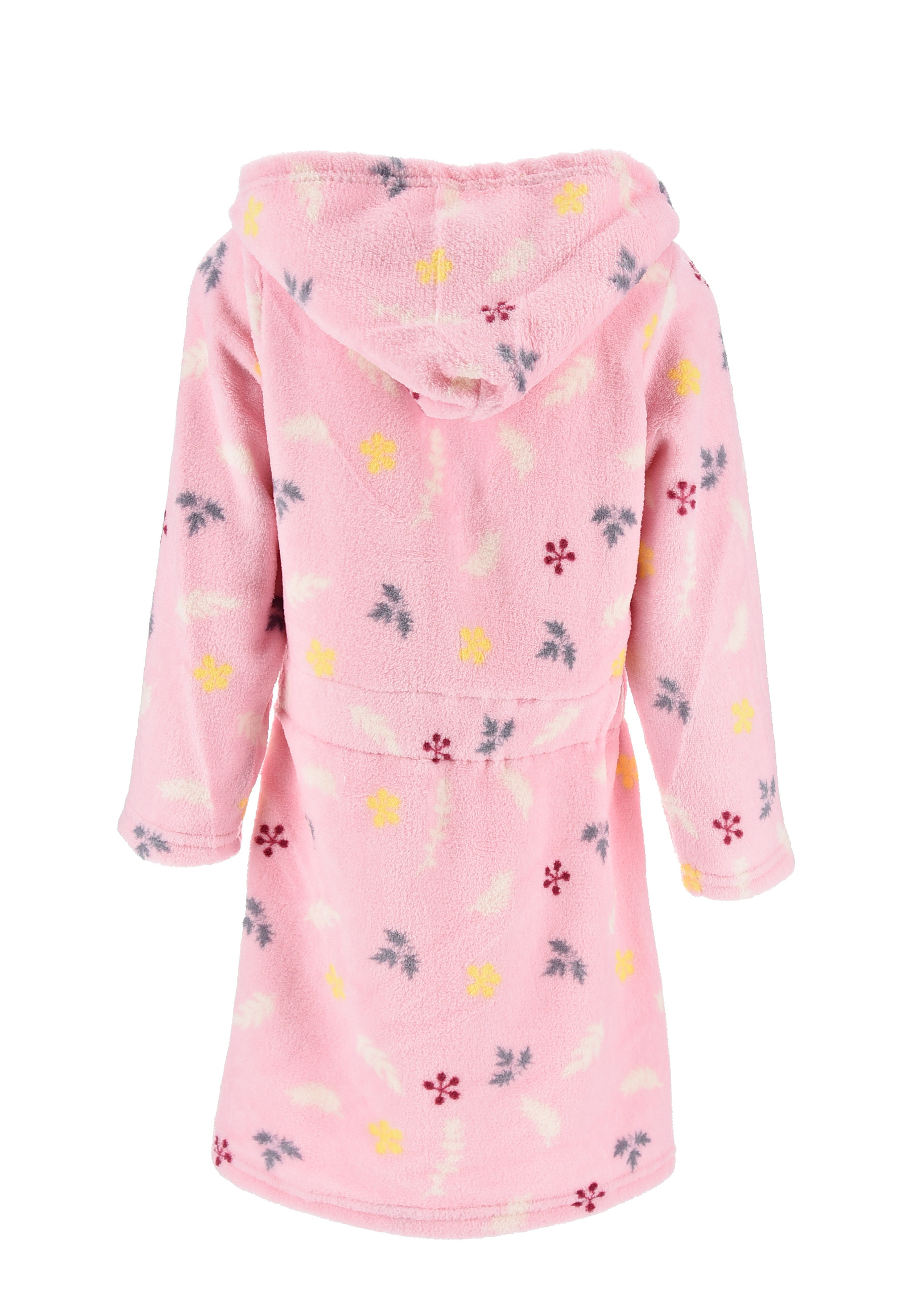 Frozen - Die Eiskönigin Kinder Mädchen Bademantel Morgenmantel mit Kapuze