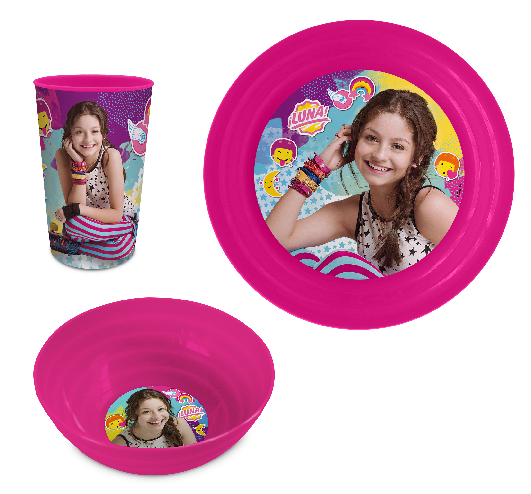 Disney SoyLuna Frühstücksset 3-tlg.