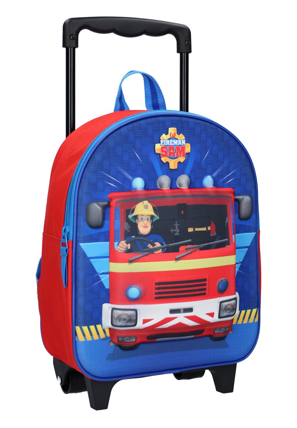 Feuerwehrmann Sam On Duty 3D Kinder-Rucksack Kinder-Trolley
