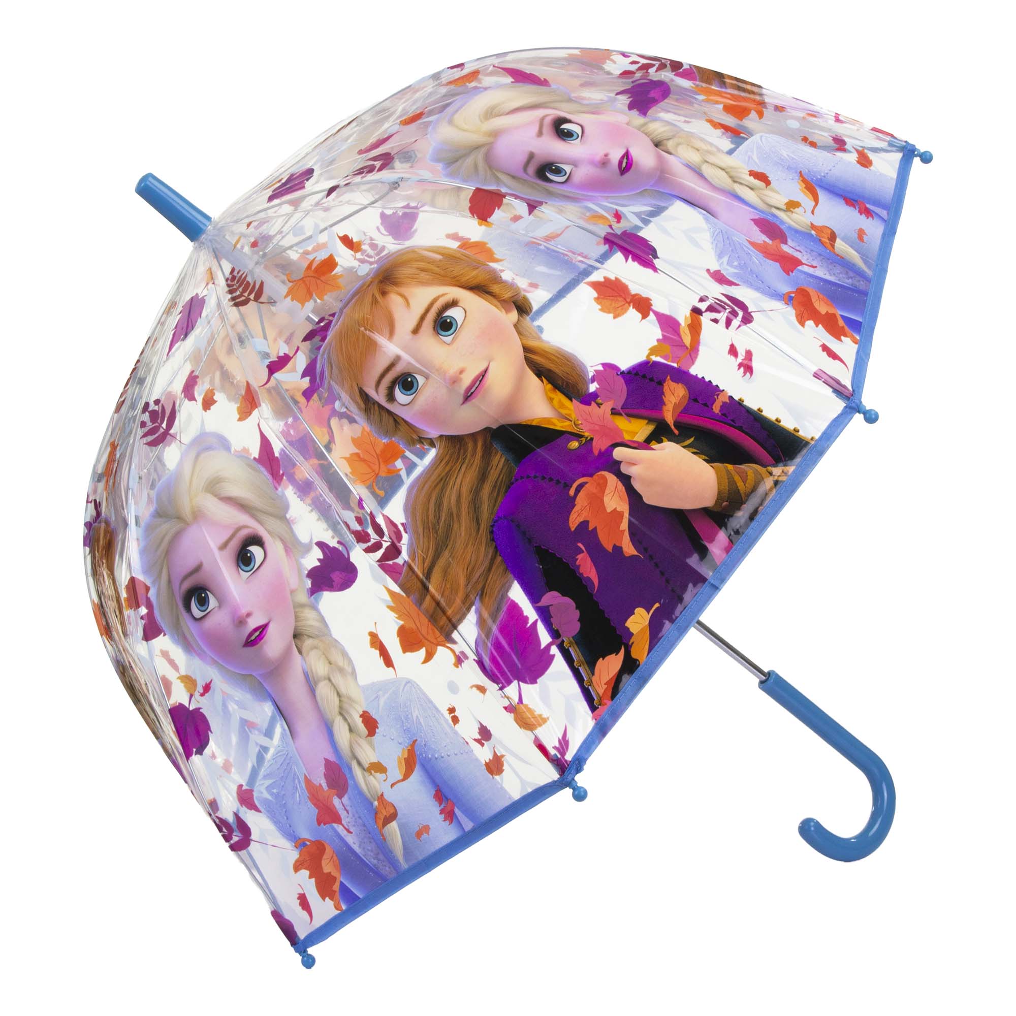 Disney Frozen 2 - Die Eiskönigin Elsa Anna Regenschirm Stock-Schirm Kuppelschirm