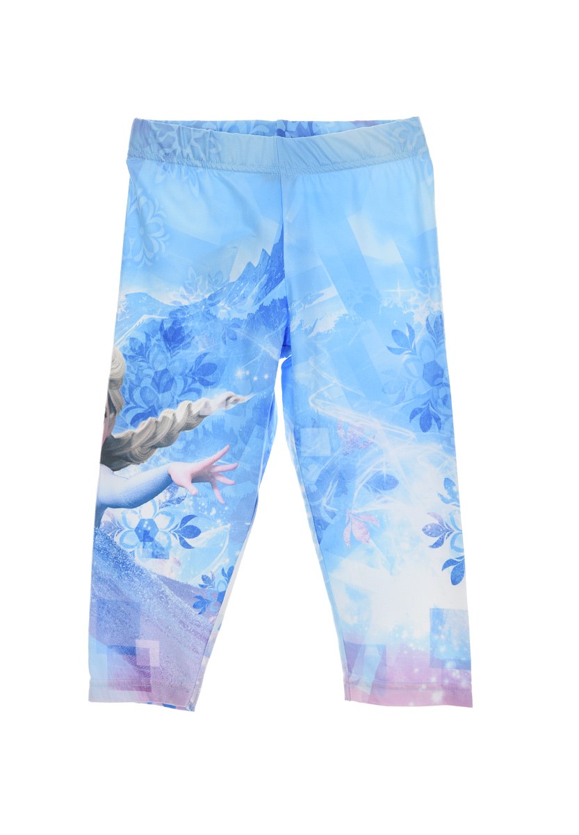 Disney Frozen - Die Eiskönigin Leggings 3/4 Länge für Kinder Elsa und Anna 