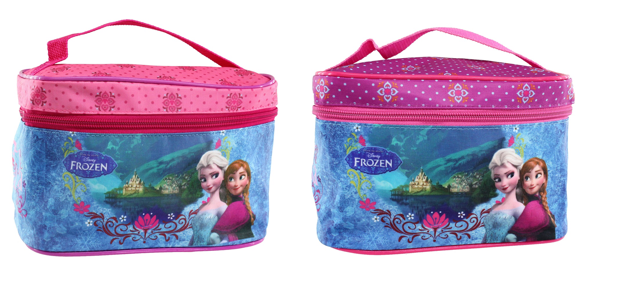 Disney Frozen - Die Eiskönigin Kosmetik-Tasche Kulturbeutel Anna und Elsa