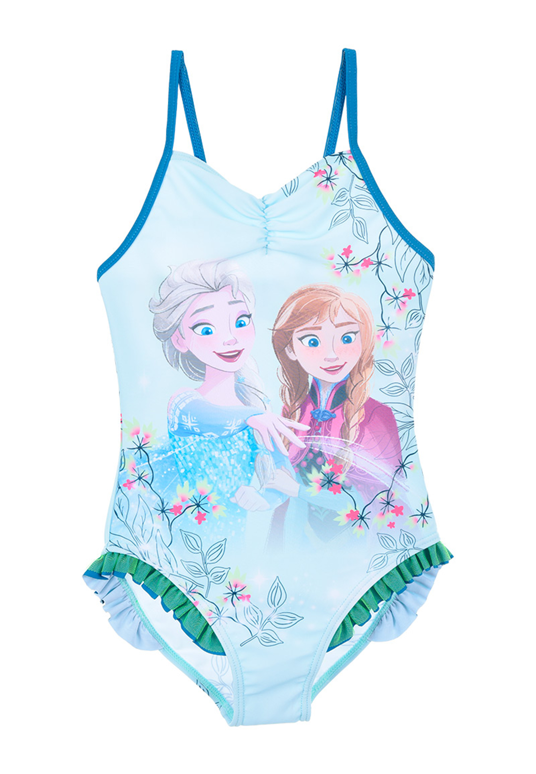 Frozen - Die Eiskönigin Anna & Elsa Neon Fever Badeanzug Bademode Einteiler