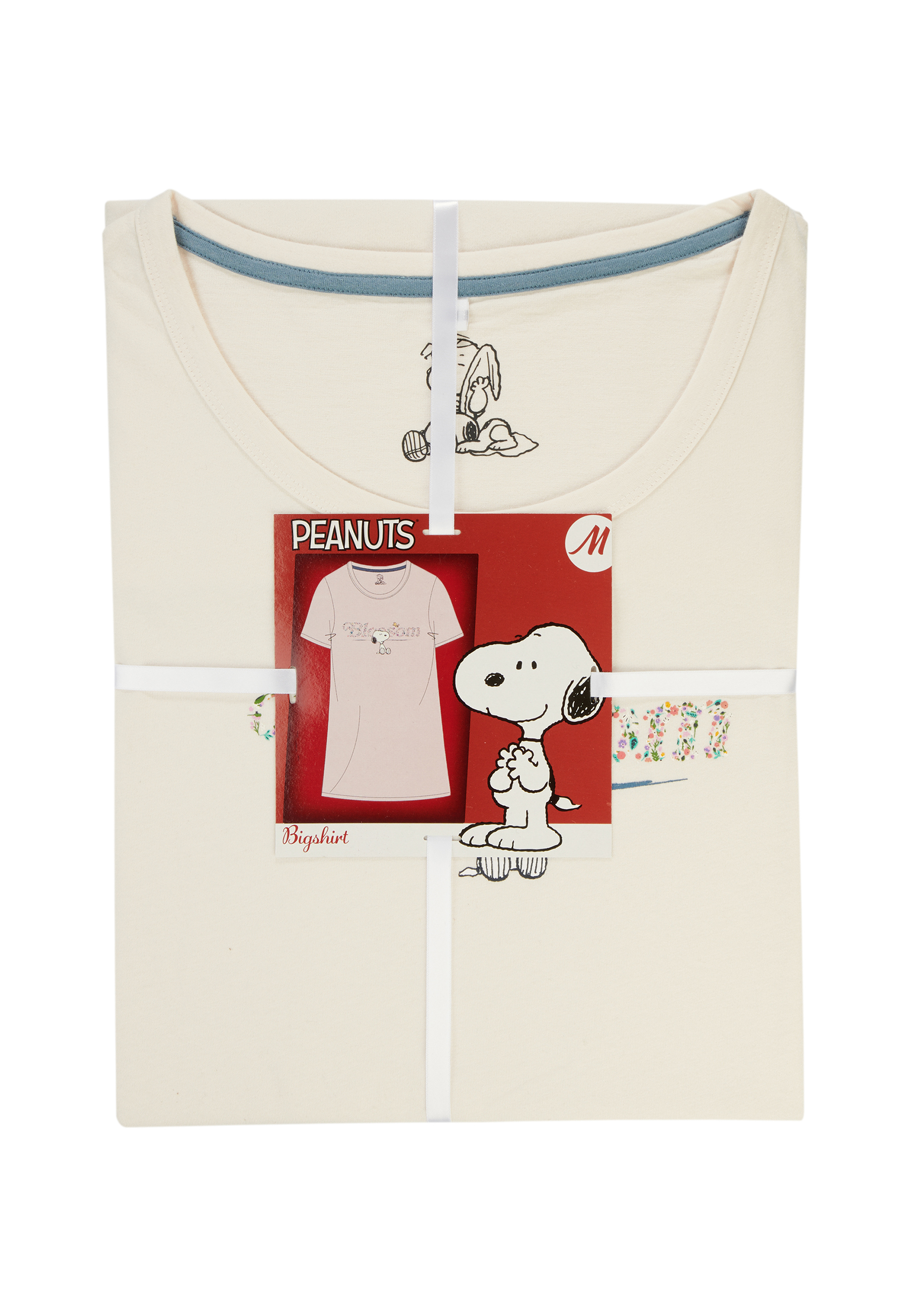 Peanuts Snoopy Damen Nachthemd Schlafshirt Nachtwäsche Nacht-Kleid