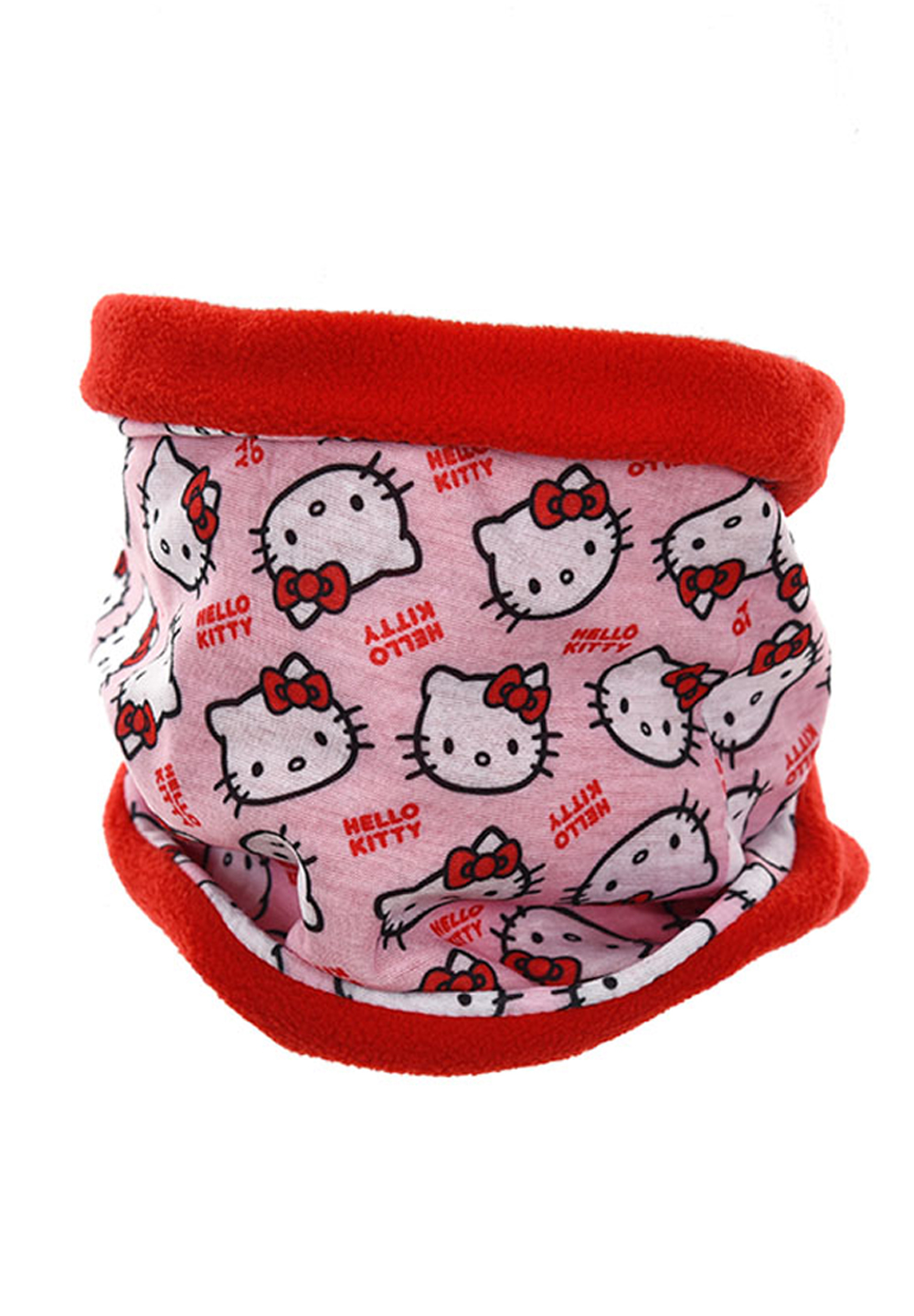 Hello Kitty Kinder Mädchen Polar Fleece Schlauchschal Winter-Schal
