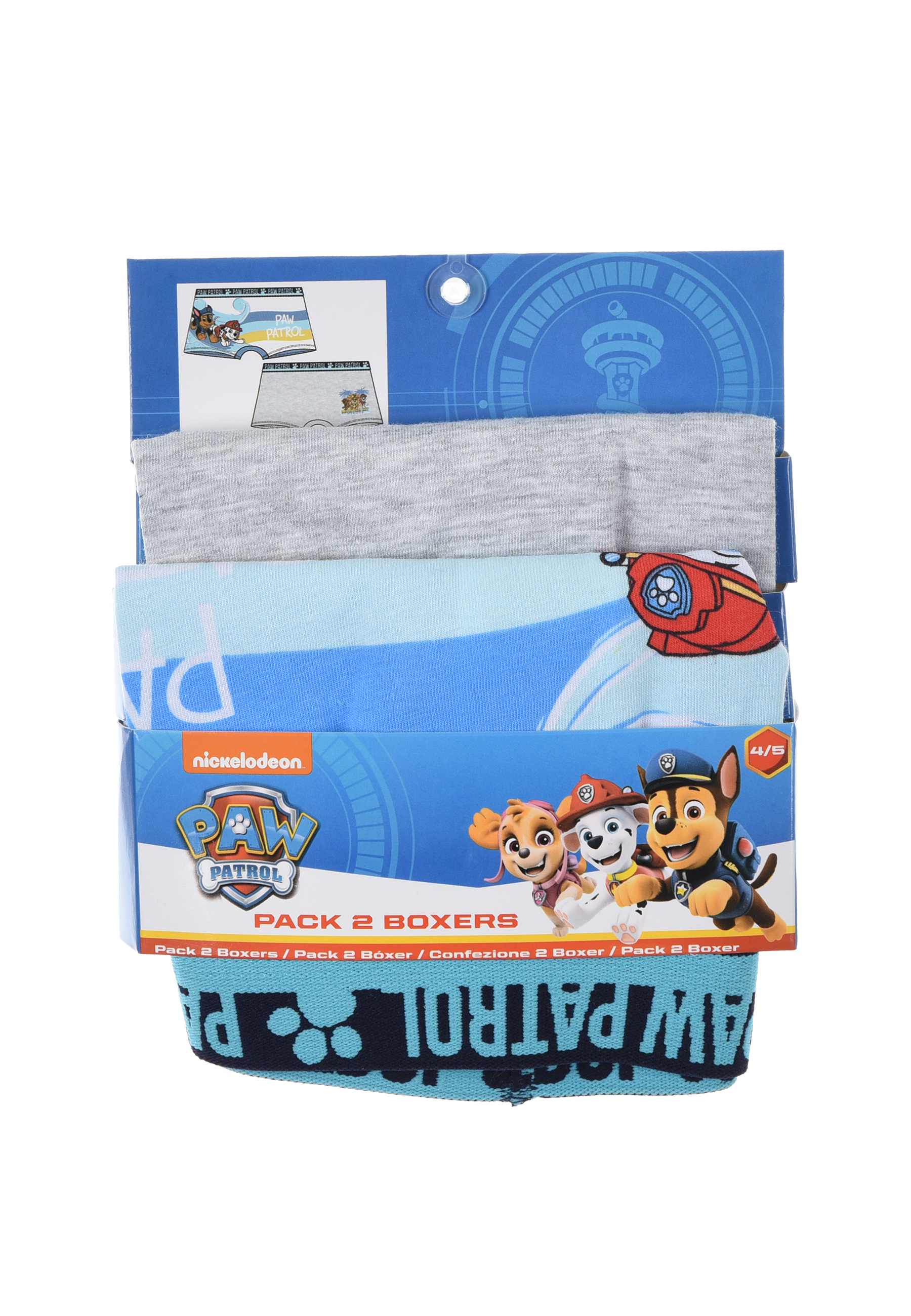 Paw Patrol Chase Marshall Rubble Jungen Kinder Unterhosen Boxershorts Set 2 tlg. 