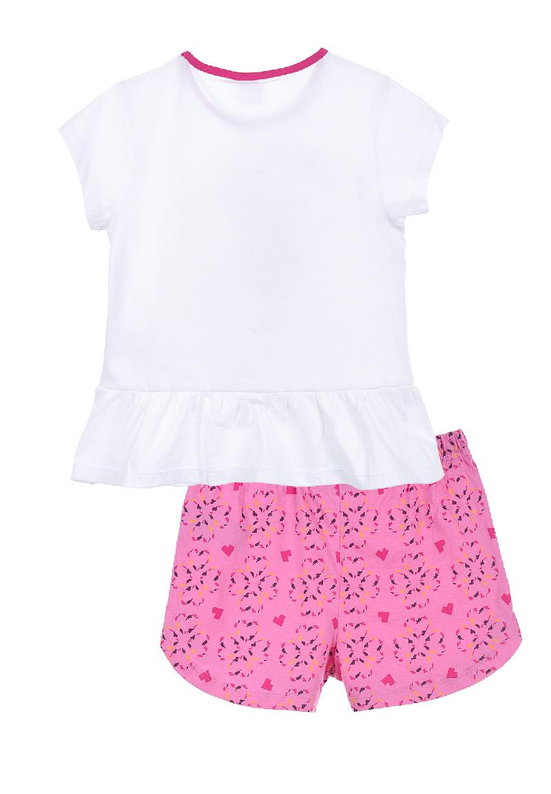 Frozen - Die Eiskönigin Anna und Elsa Sommer Schlafanzug Pyjama-Set kurz