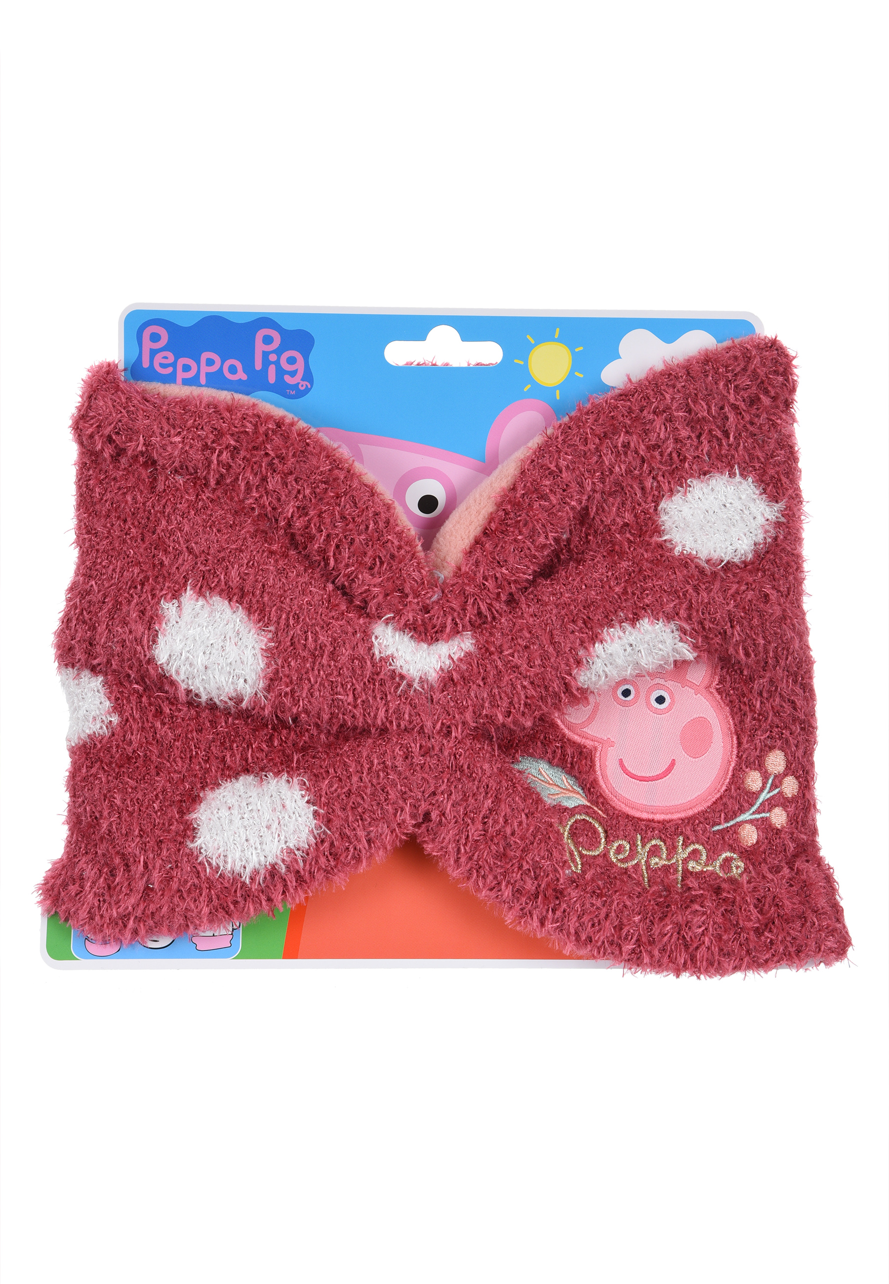 Peppa Wutz Pig Kinder Schal Schlauchschal Loop Snood