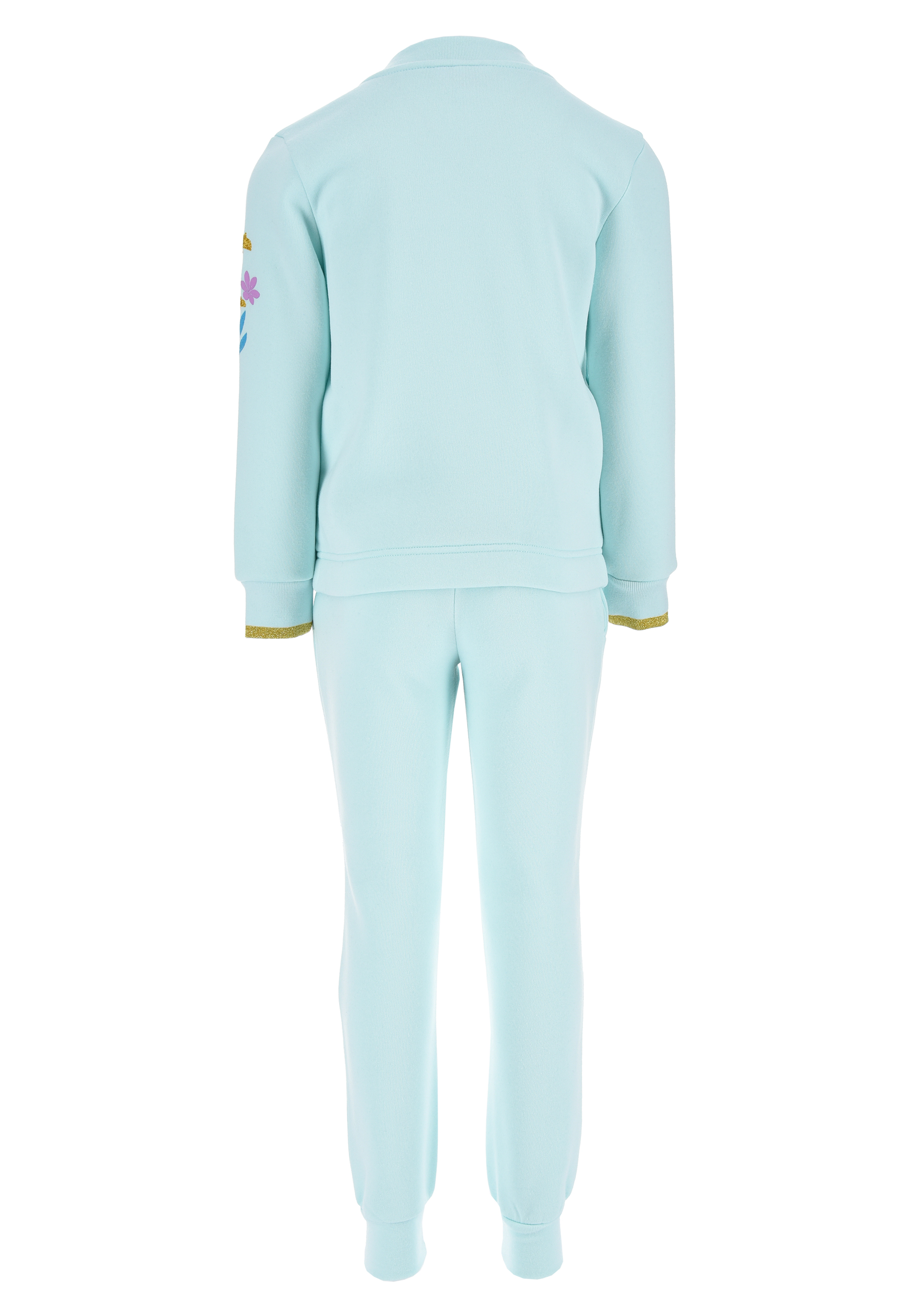 Frozen - Die Eiskönigin Jogging-Anzug Sweat-Jacke mit Jogging-Hose Trainings-Anzug Elsa und Anna