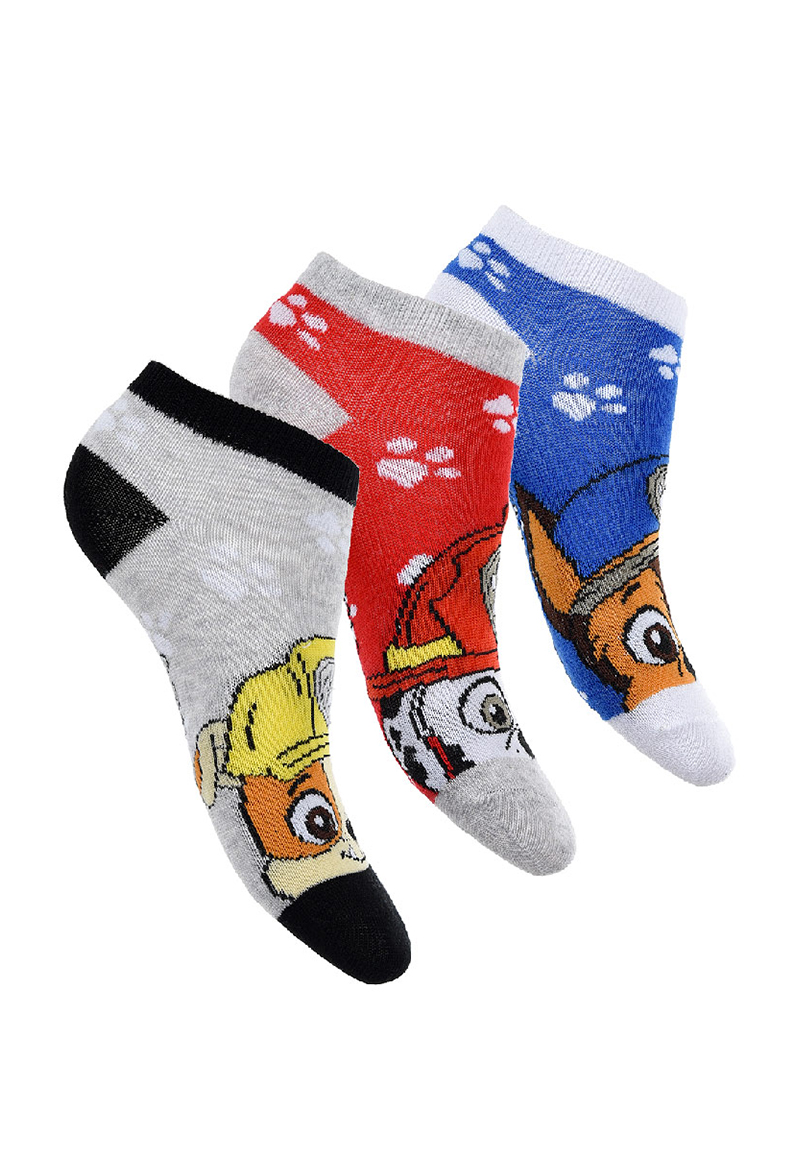 Paw Patrol Jungen Sneaker Socken Strümpfe 6 Paar Set für Kinder 