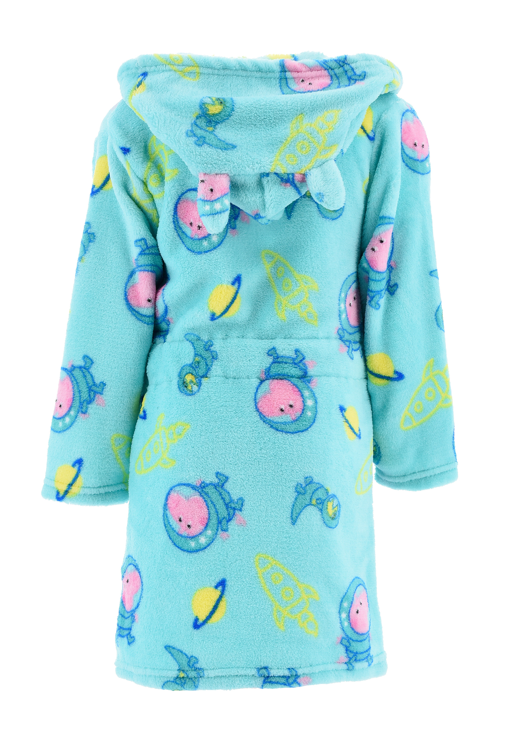 Peppa Wutz Pig George Jungen Kinder-Bademantel Morgenmantel mit Kapuze