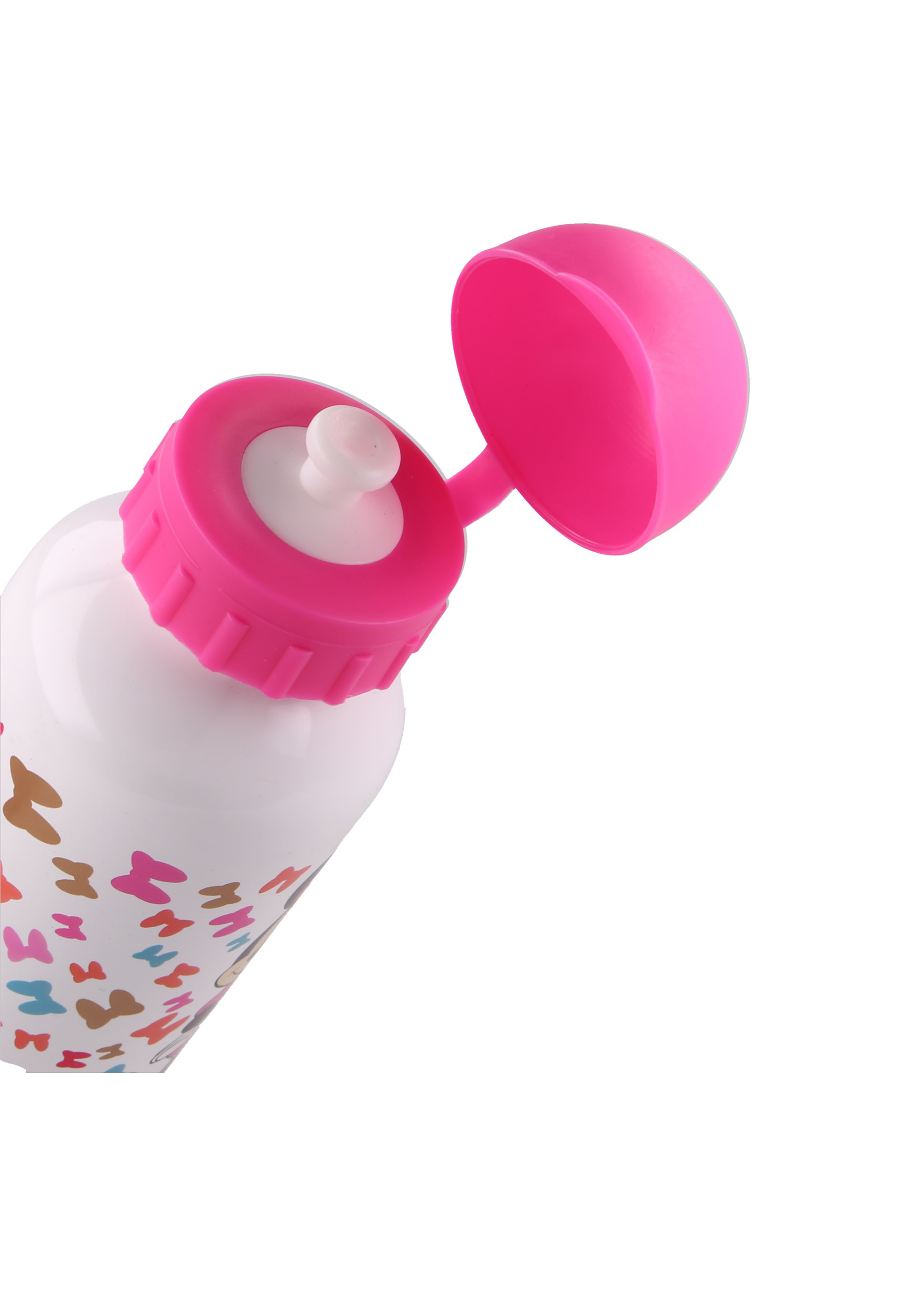 Minnie Mouse Kinder Aluminium Trinkflasche Sportflasche + Premium Lunchbox Brotdose Lunch-Set BPA Frei