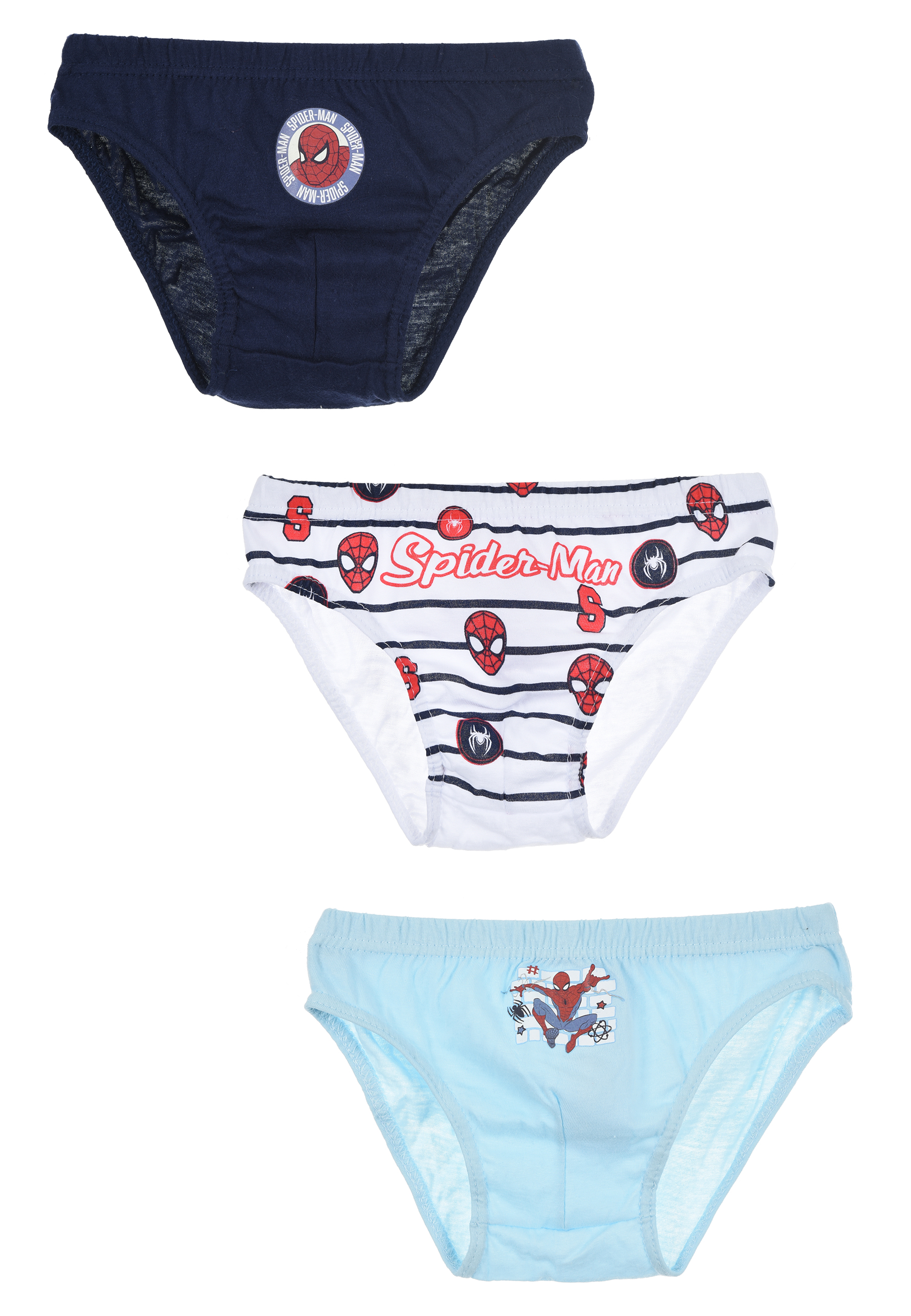 Spider-Man Jungen Kinder Unterhosen Schlüpfer Slips 3er Set