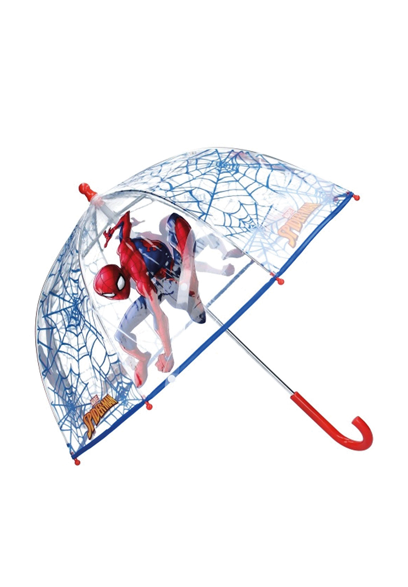 Marvel Spider-Man Kinder Regenschirm Stock-Schirm Kuppelschirm