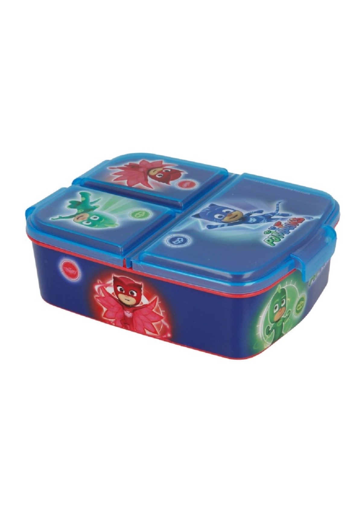 PJ Masks Pyjamahelden Set Premium Brotdose + Alu-Trinkflasche