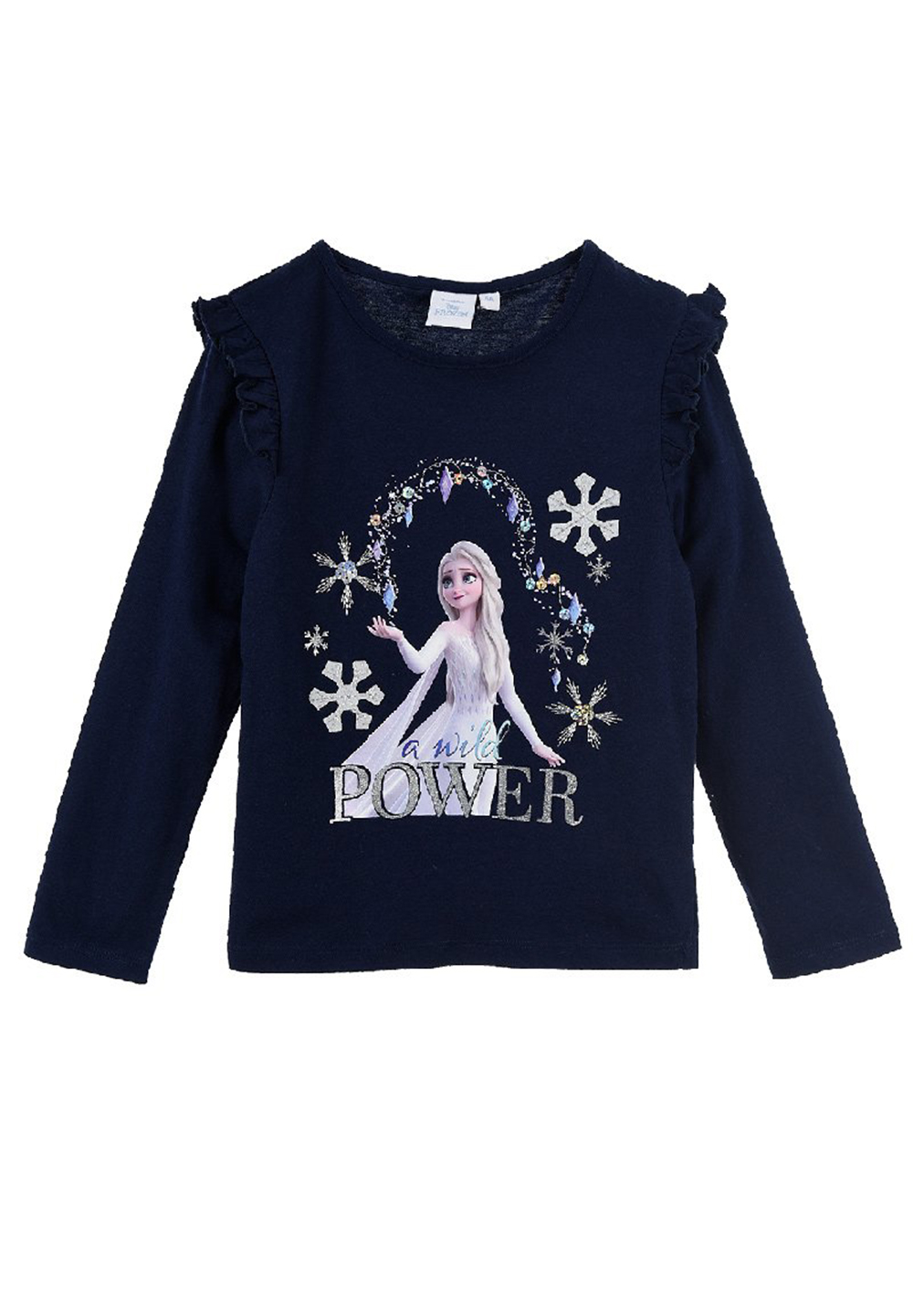Frozen - Die Eiskönigin Elsa und Anna Kinder Longsleeve Mädchen Langarmshirm  T-Shirt 