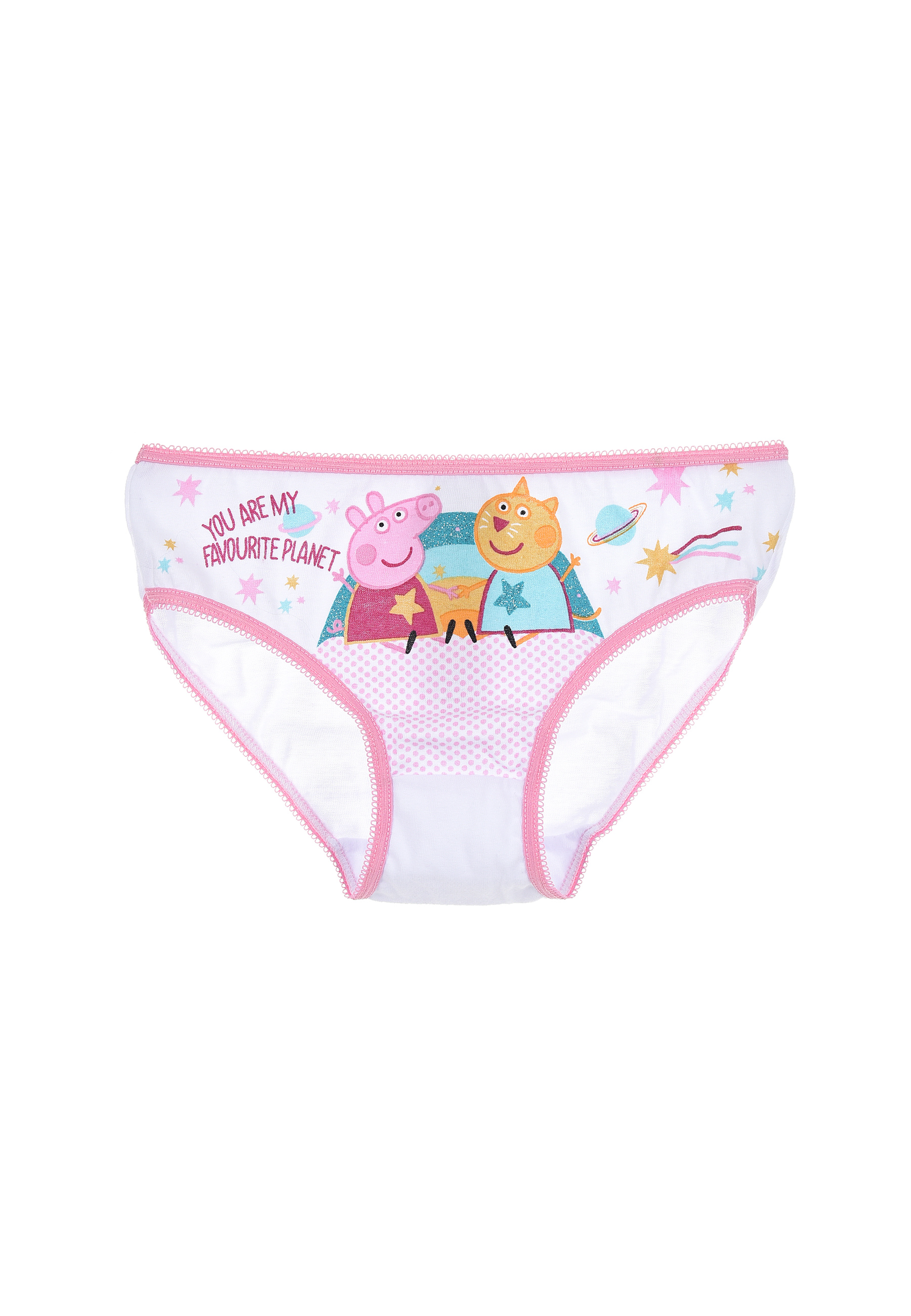 Peppa Wutz Pig Kinder Unterhosen Mädchen Schlüpfer Slips 3er Pack 