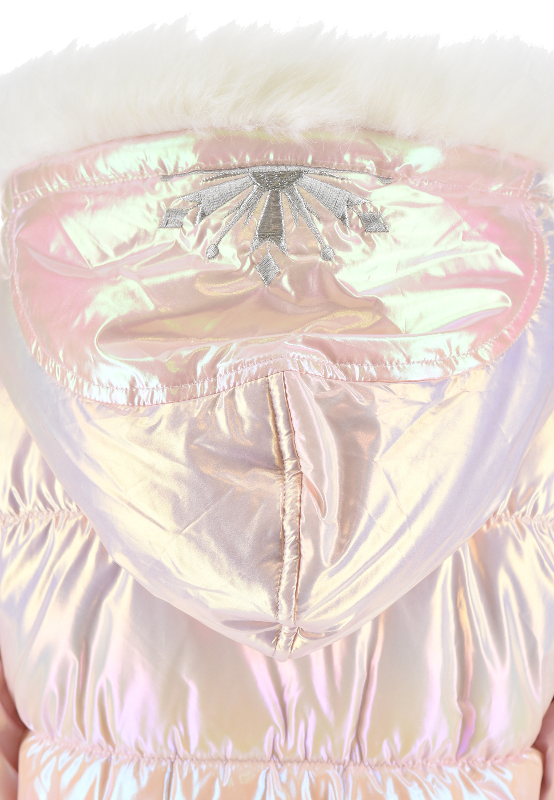 Frozen 2 - Die Eiskönigin Elsa Kinder Mädchen Winter-Jacke Pufferjacke Steppjacke mit Kapuze