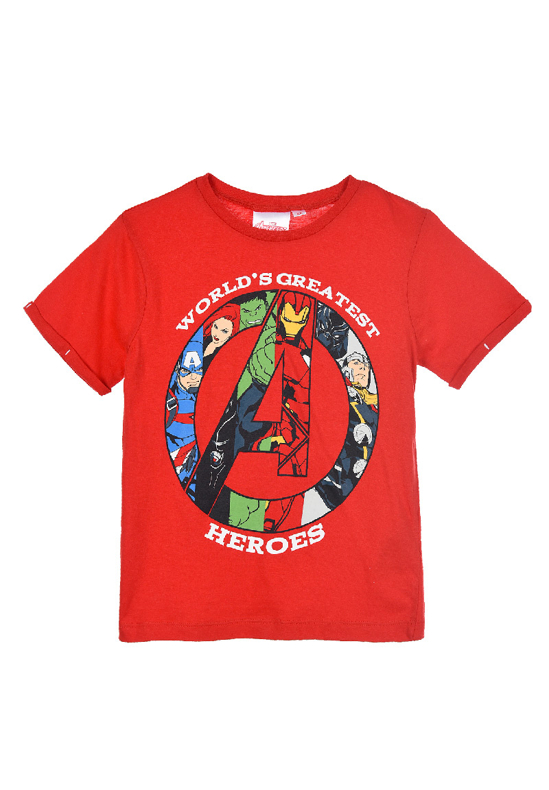 Avengers Kinder Jungen T-Shirt Captain America Ironman Thor Hulk Oberteil kurzarm 