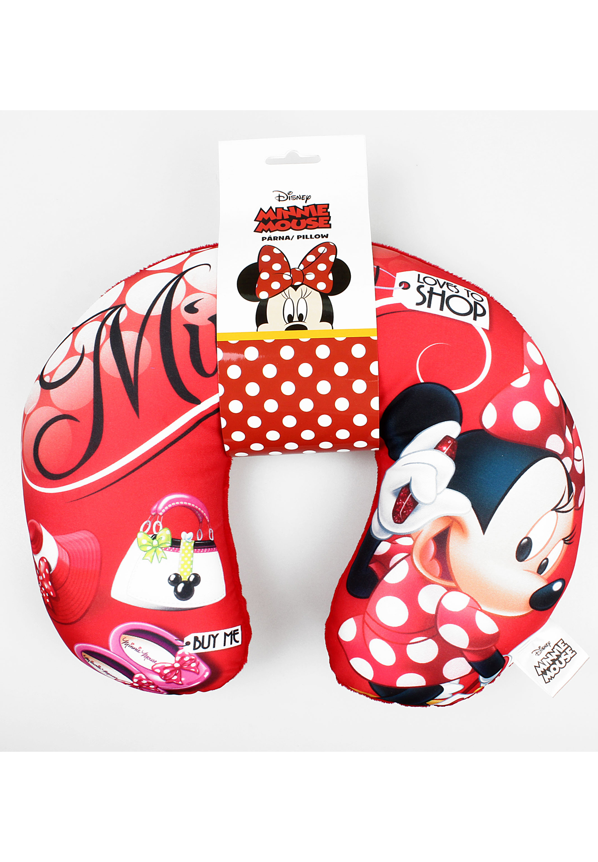 Minnie Mouse Kinder Nacken-Kissen Reise-Kissen Nackenhörnchen