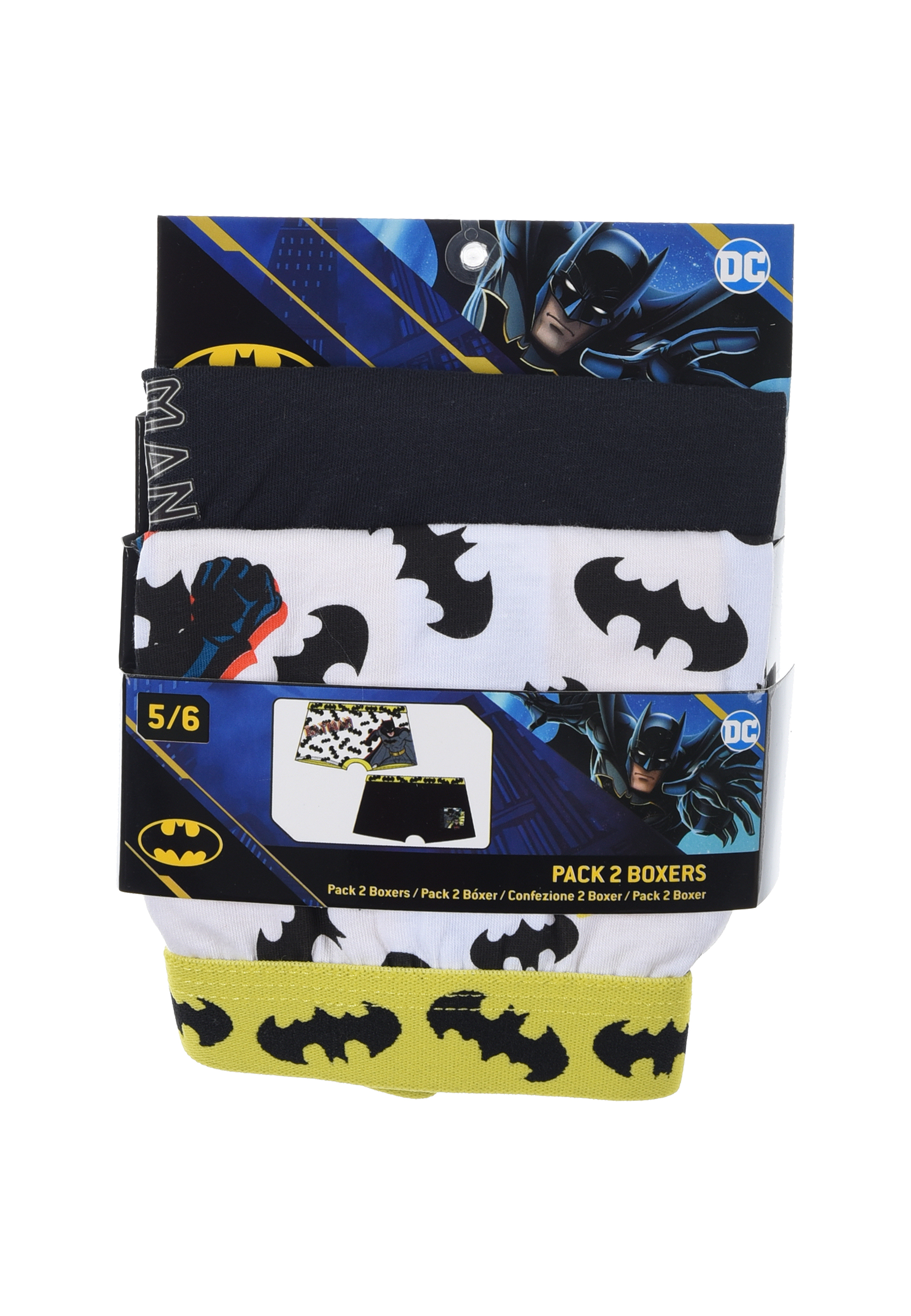 Batman Jungen Kinder Unterhosen Boxershorts Set 2 tlg. 