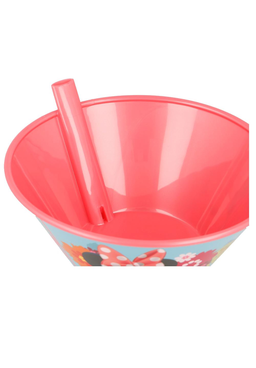 Disney Minnie Mouse Bloom Kinder Müsli-Schale mit integrierten Strohhalm 500ml