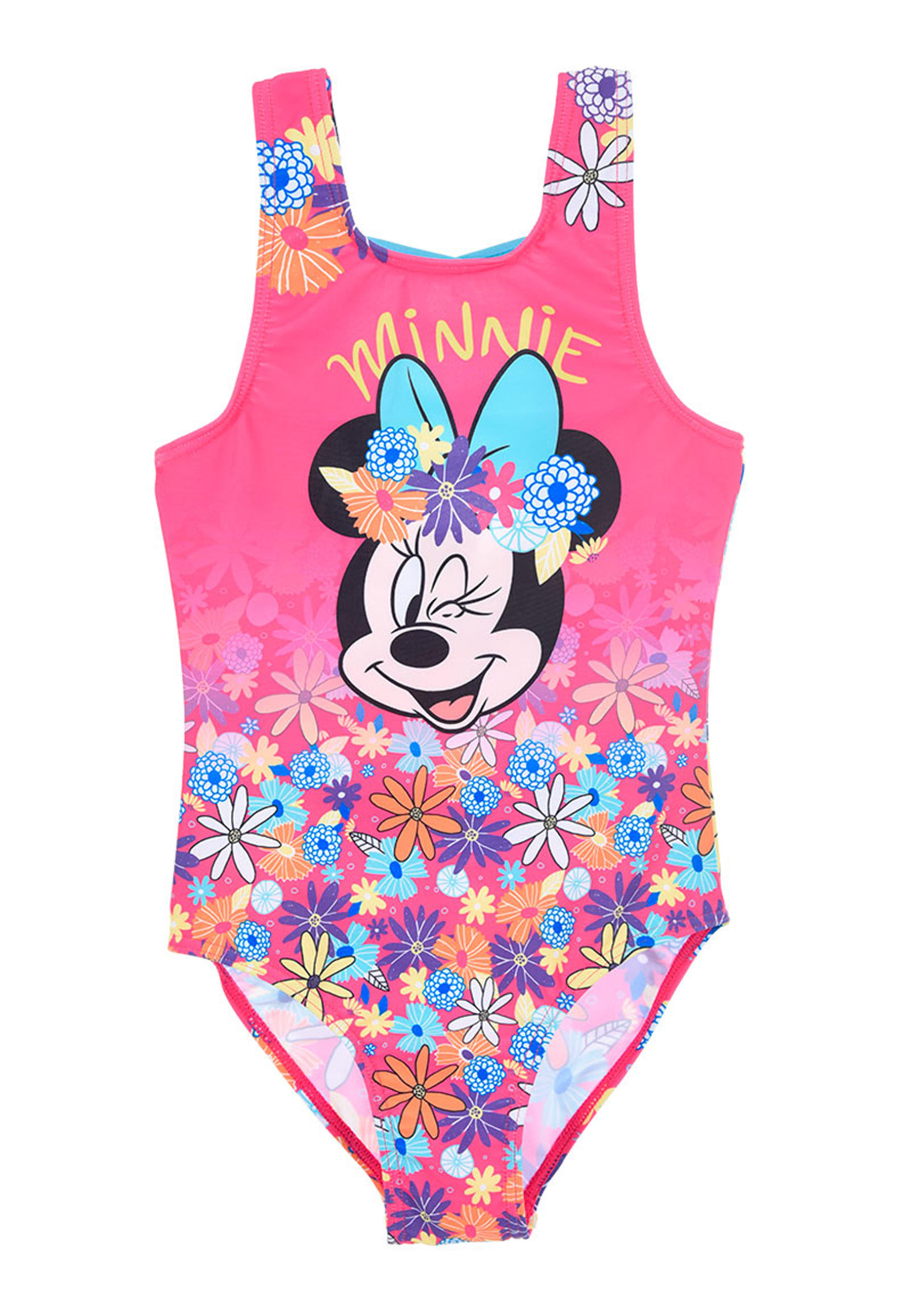 Minnie Mouse Flower Mädchen Badeanzug Kinder Schwimmanzug Bademode