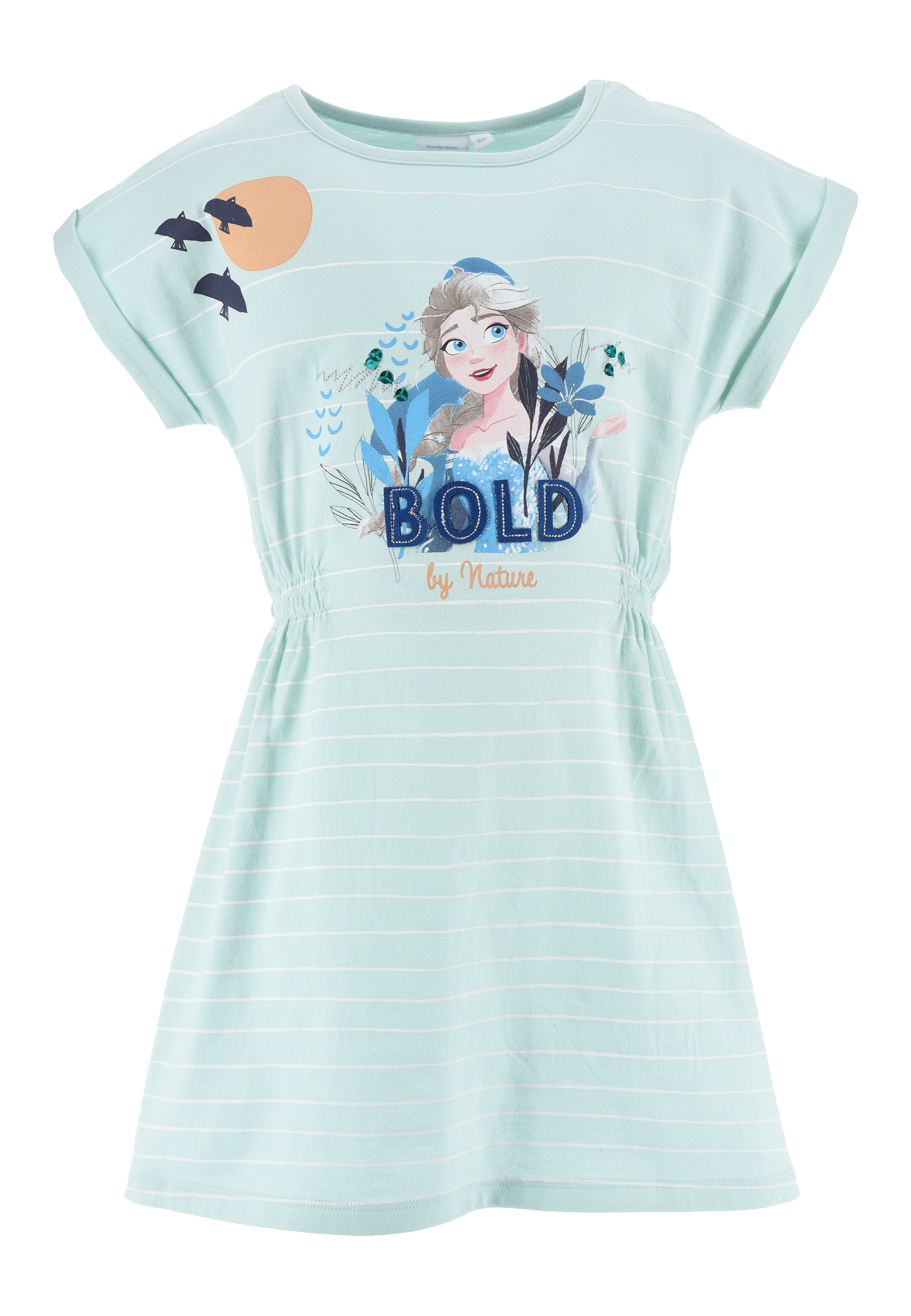 Frozen - Die Eiskönigin Elsa Kinder Mädchen Kleid Jerseykleid 