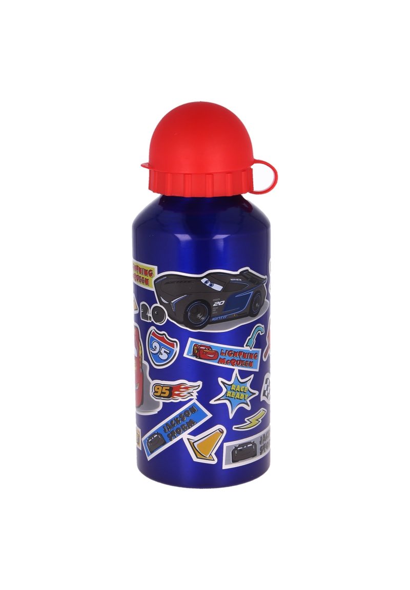 Cars Lightning McQueen Trinkflasche Aluminium Sportflasche 
