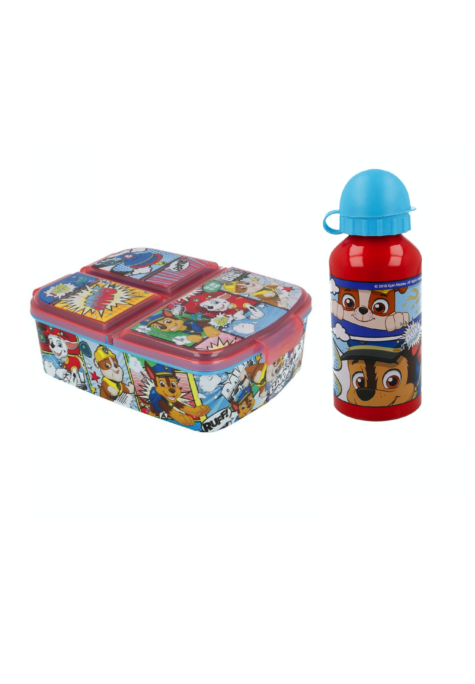 Paw Patrol Lunch-Set Premium Brotdose + Alu-Trinkflasche