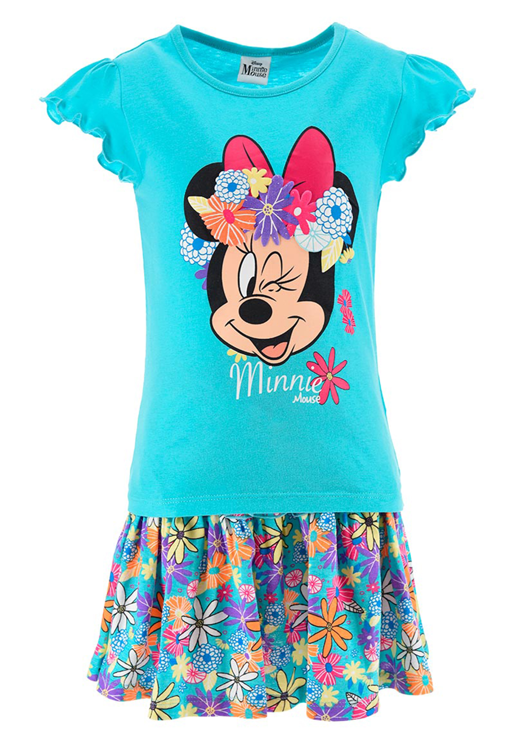 Minnie Mouse Kinder Sommer-Set Mädchen T-Shirt und Rock