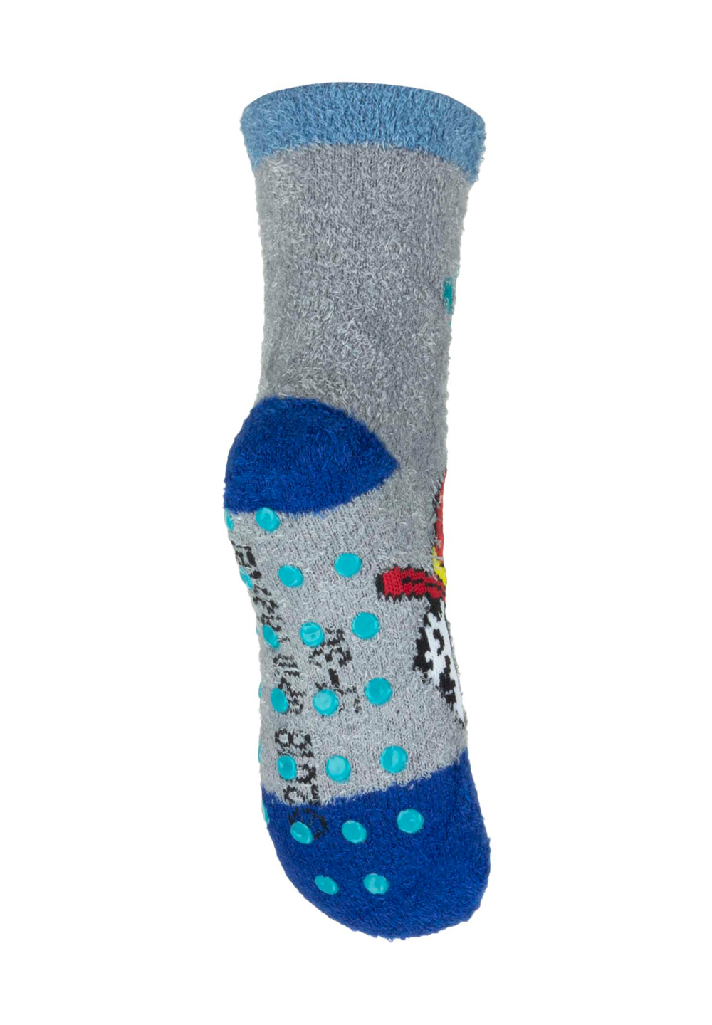 Paw Patrol Chase und Marshall Kinder Frottee Gumminoppen Stopper-Socken 2er Set 