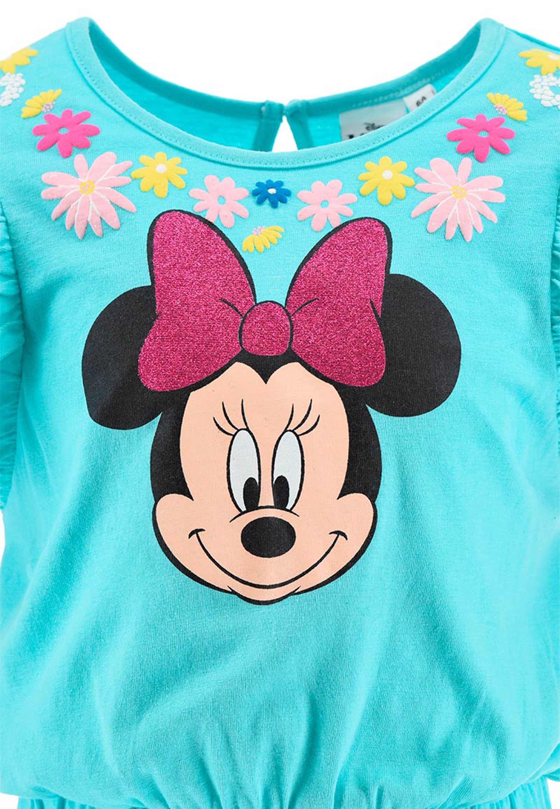 Minnie Mouse Mädchen Sommer Overall Jumpsuit Einteiler