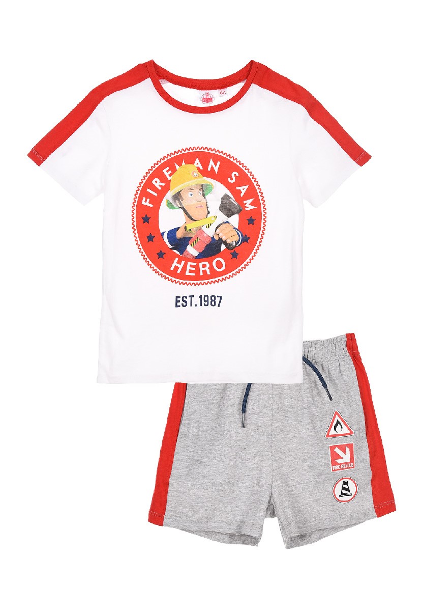 Feuerwehrmann Sam T-Shirt und Shorts Sommer Set Shirt Hose 