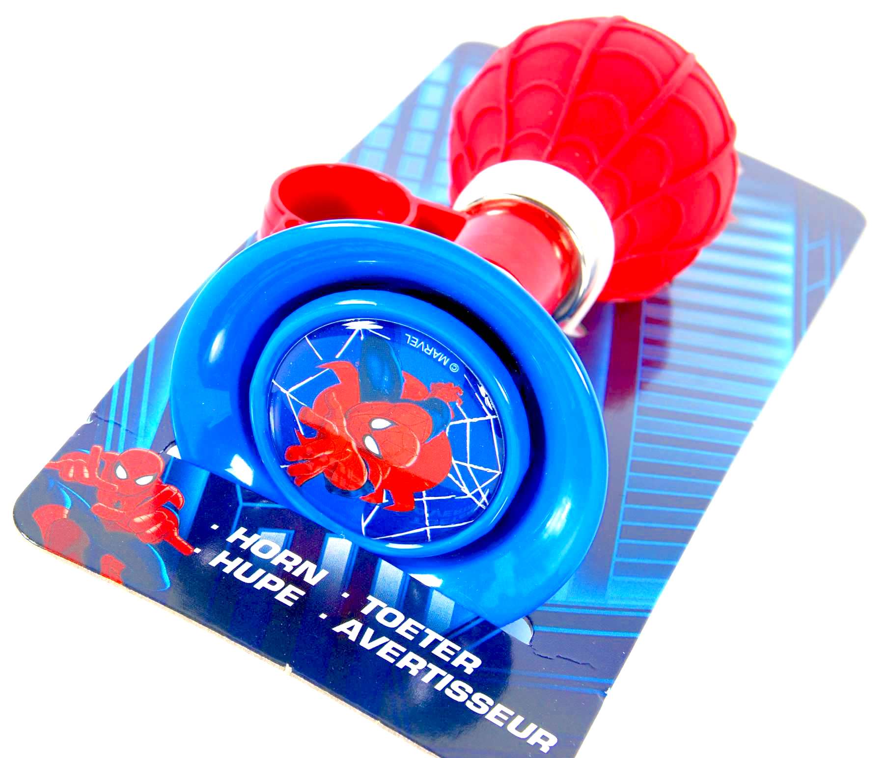 Kinder Fahrrad-Hupe Fahrrad-Horn Batman Disney Cars Paw Patrol Spider-Man Frozen