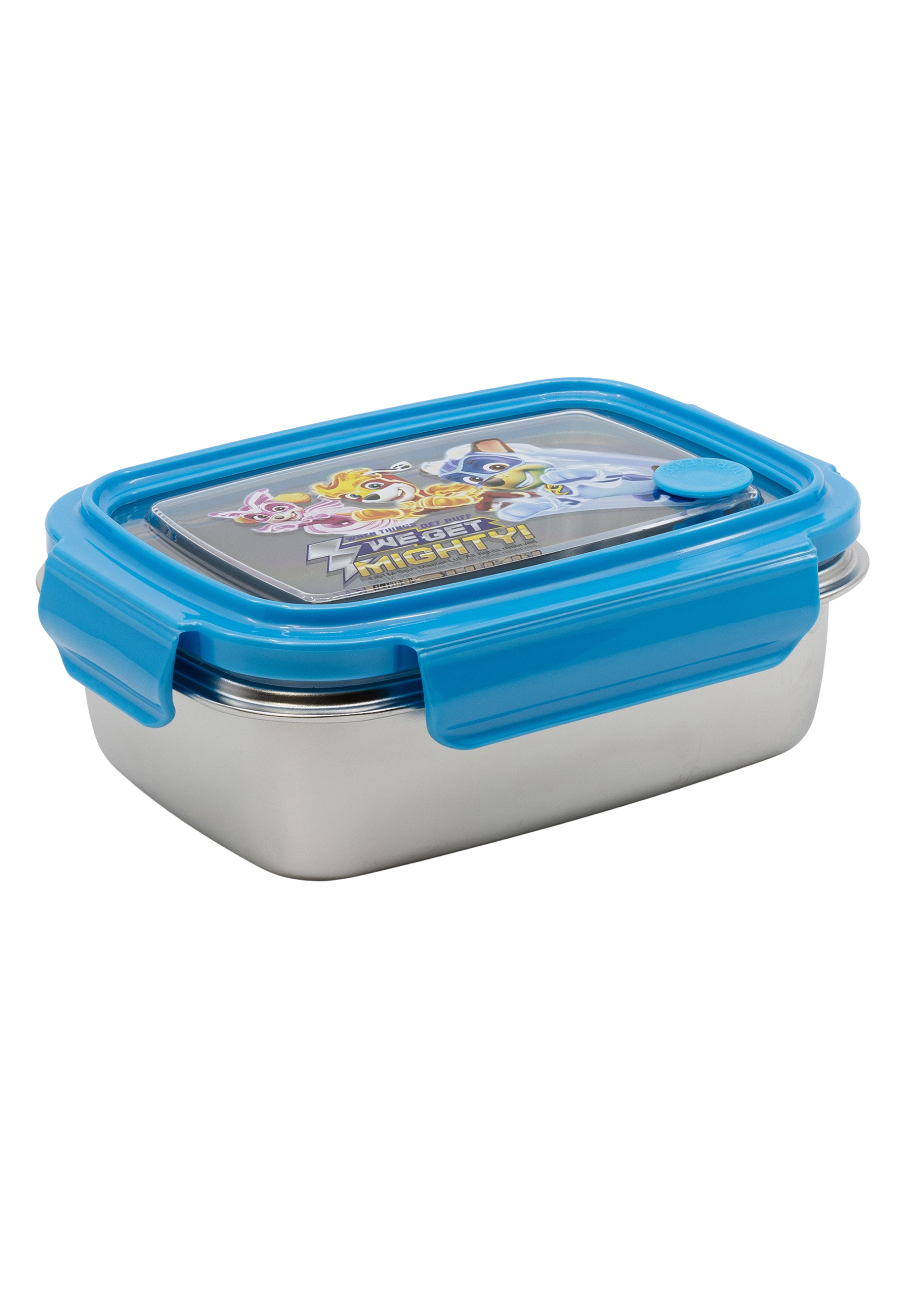 Paw Patrol - Mighty Pups Kinder Premium Edelstahl Brotdose Lunchbox Frühstücks-Box Vesper-Dose 670 ml